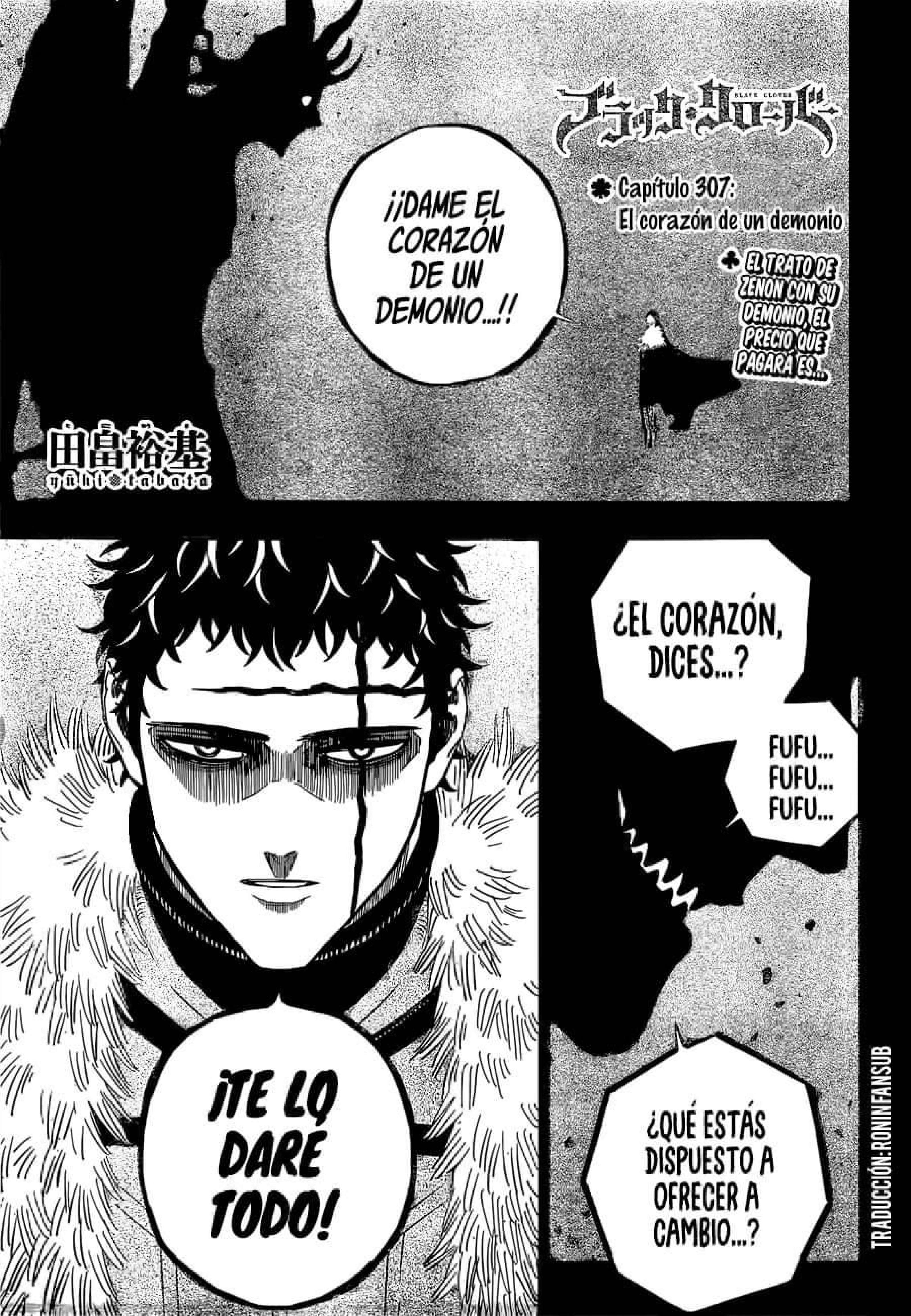 Read black Clover es Manga Online