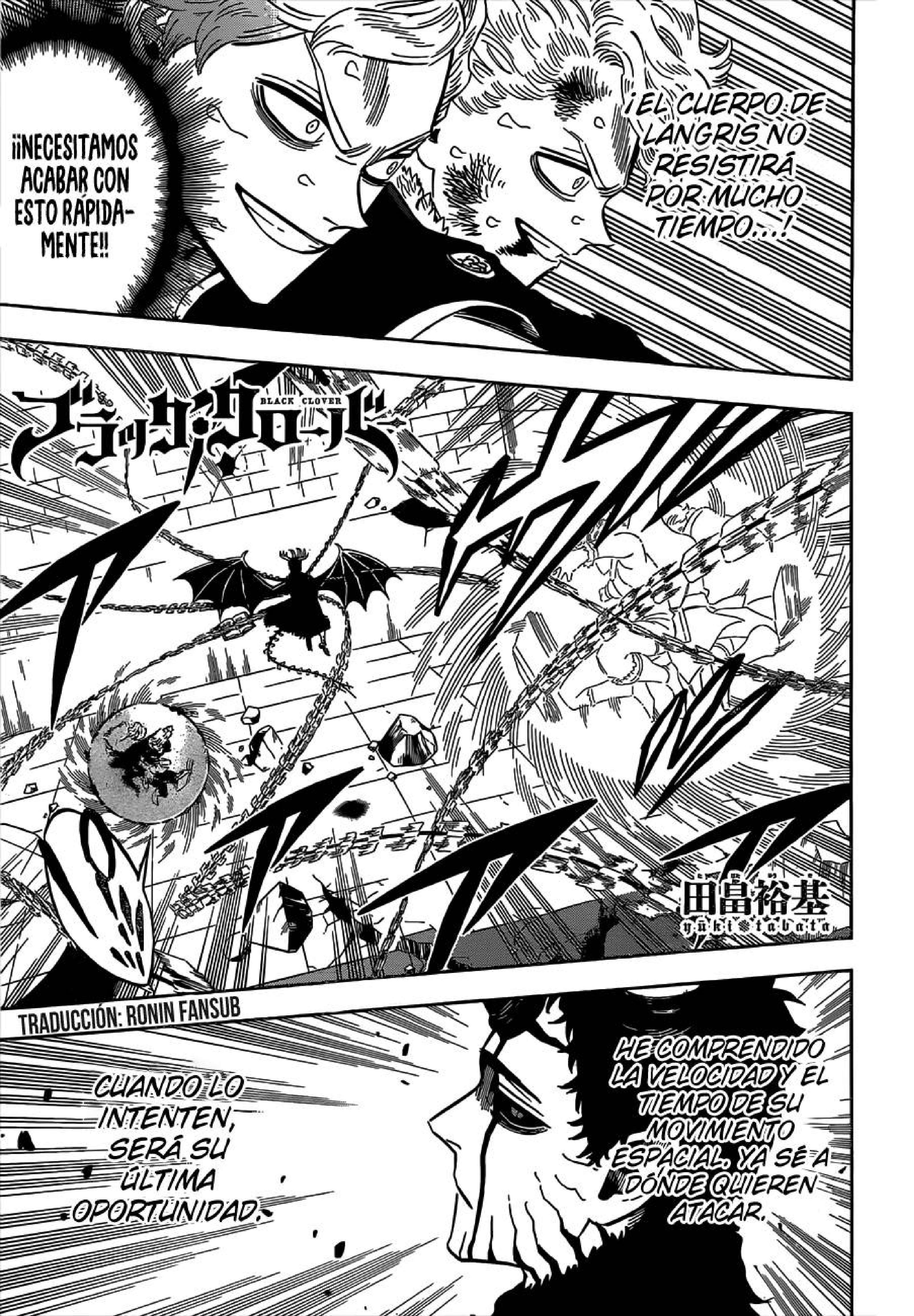 Read black Clover es Manga Online