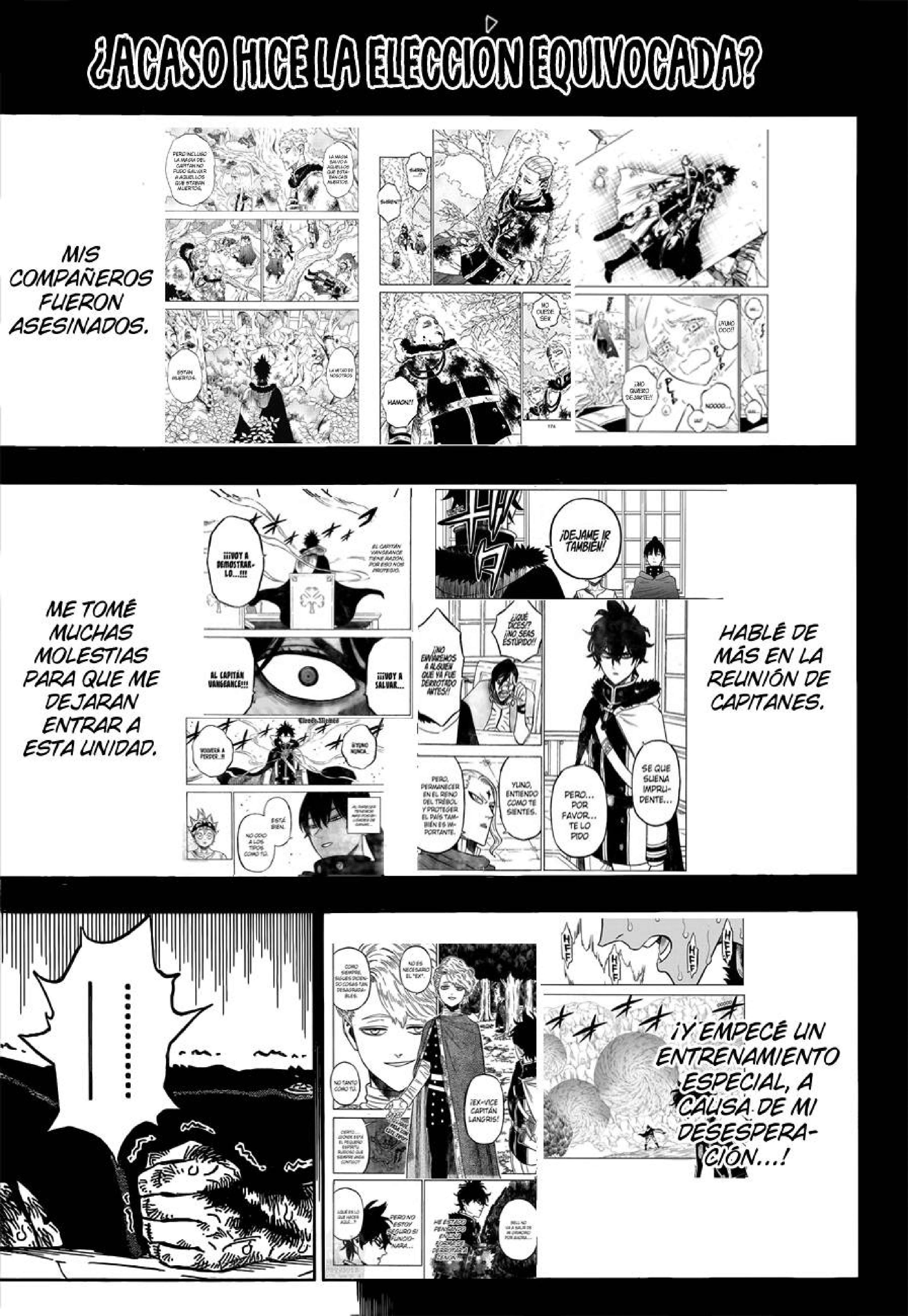 Read black Clover es Manga Online