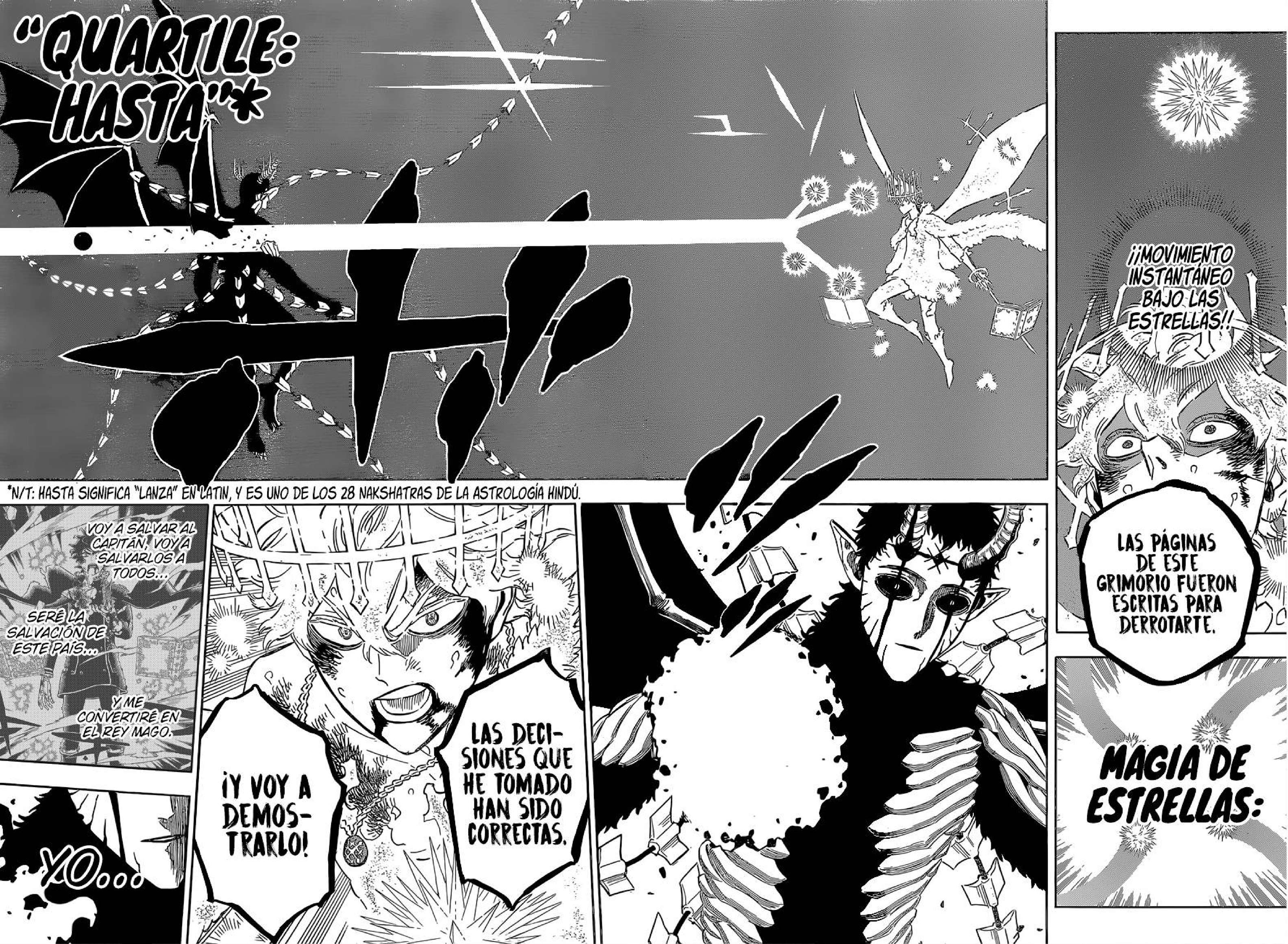 Read black Clover es Manga Online