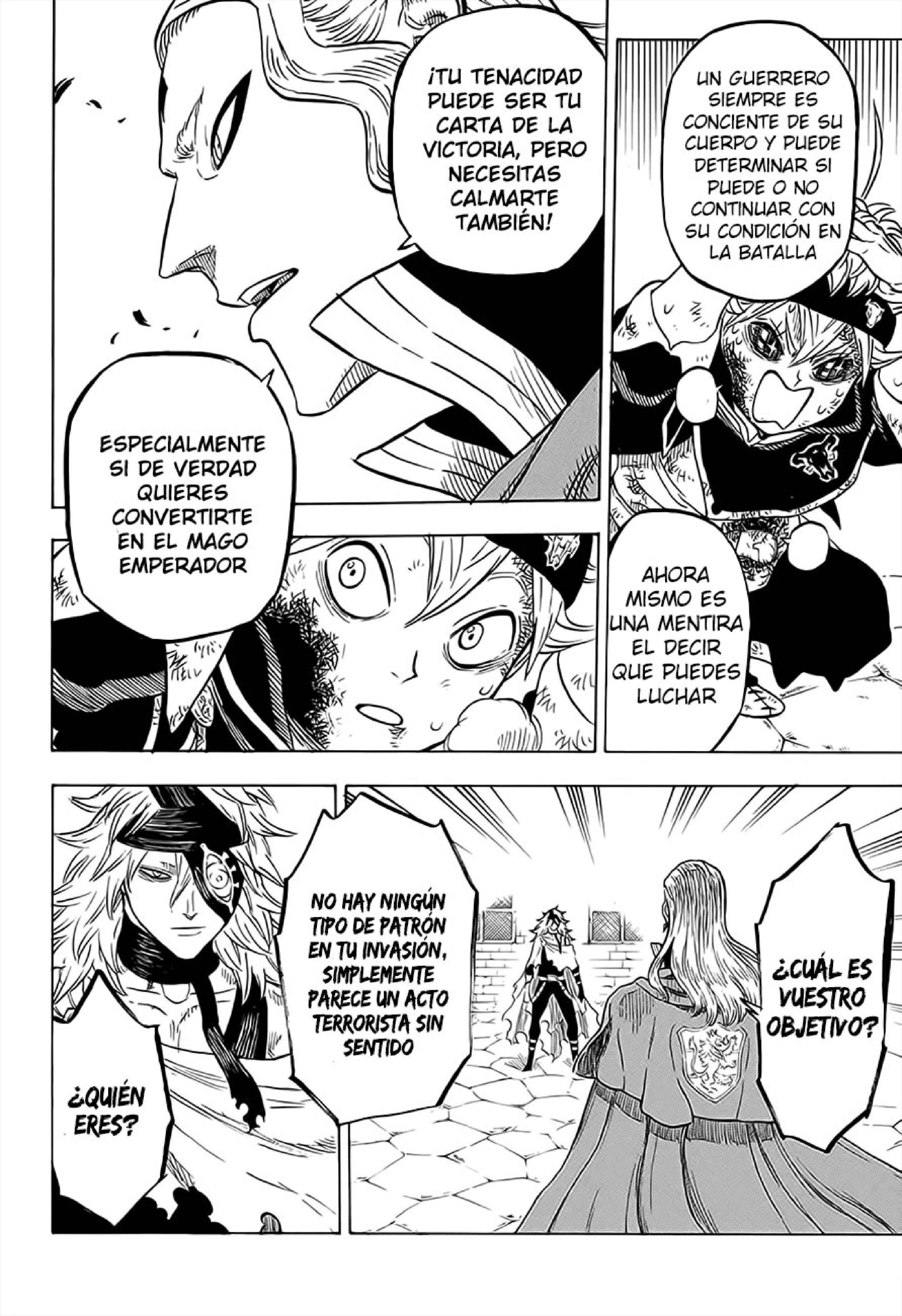 Read black Clover es Manga Online