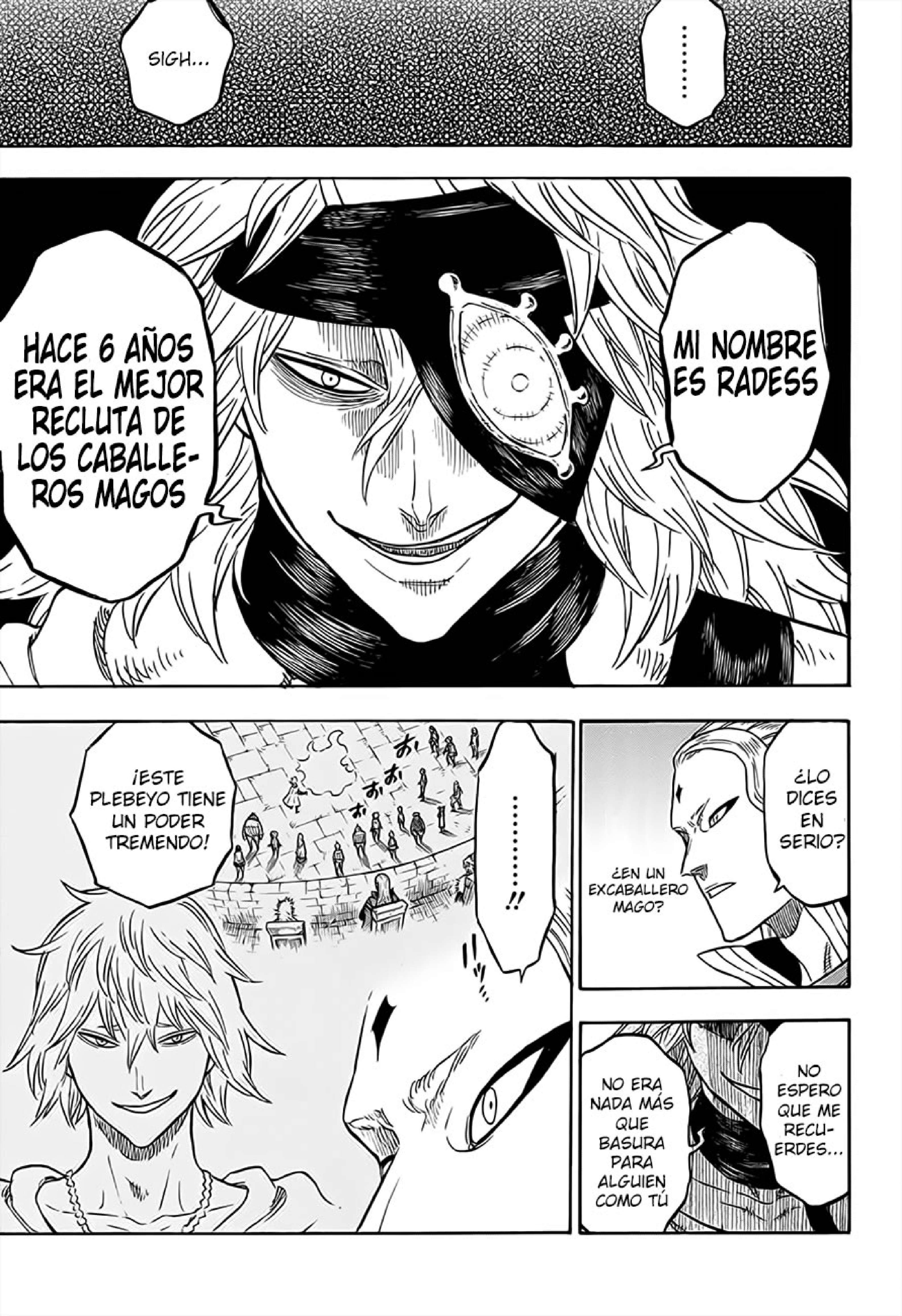 Read black Clover es Manga Online