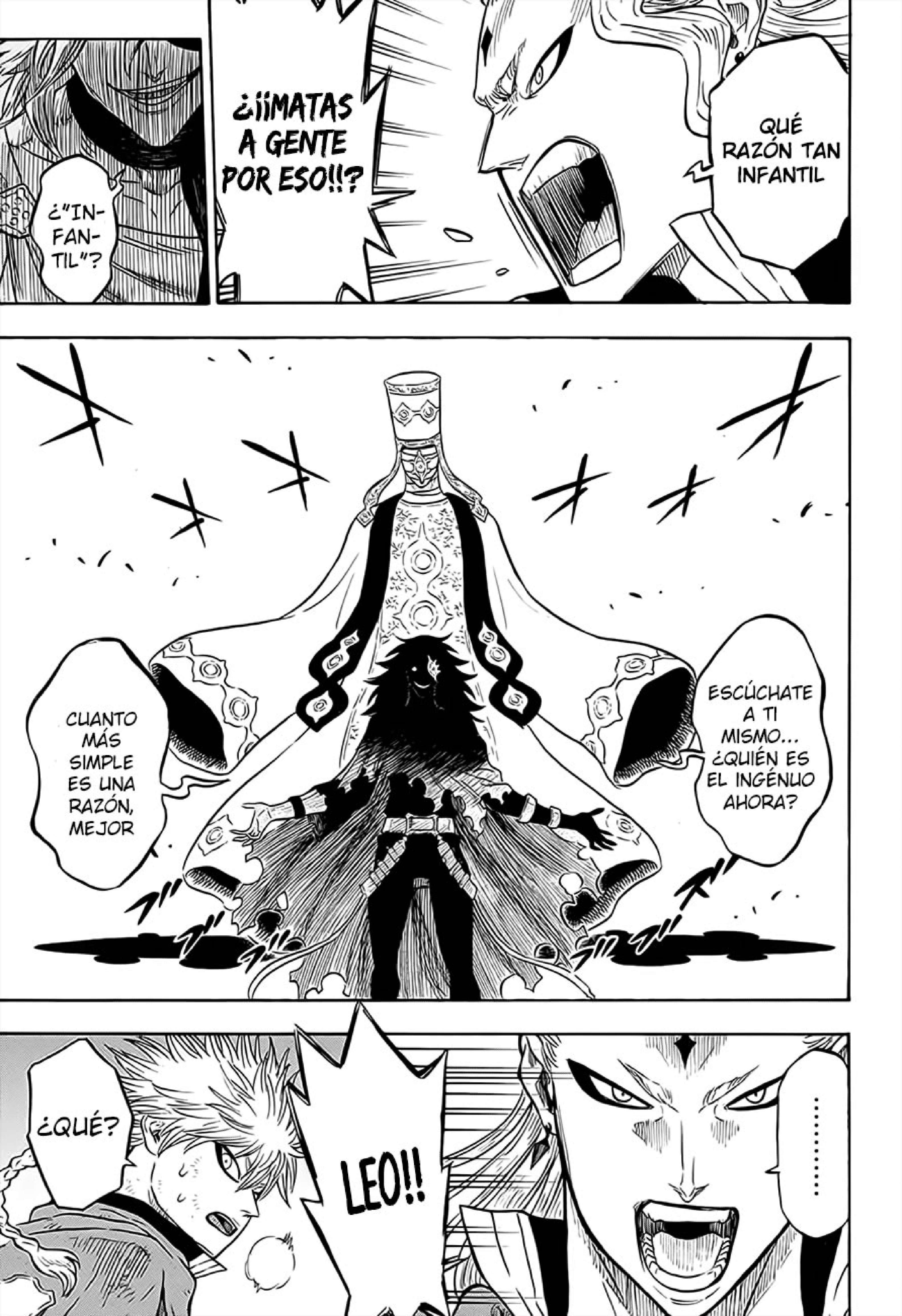 Read black Clover es Manga Online