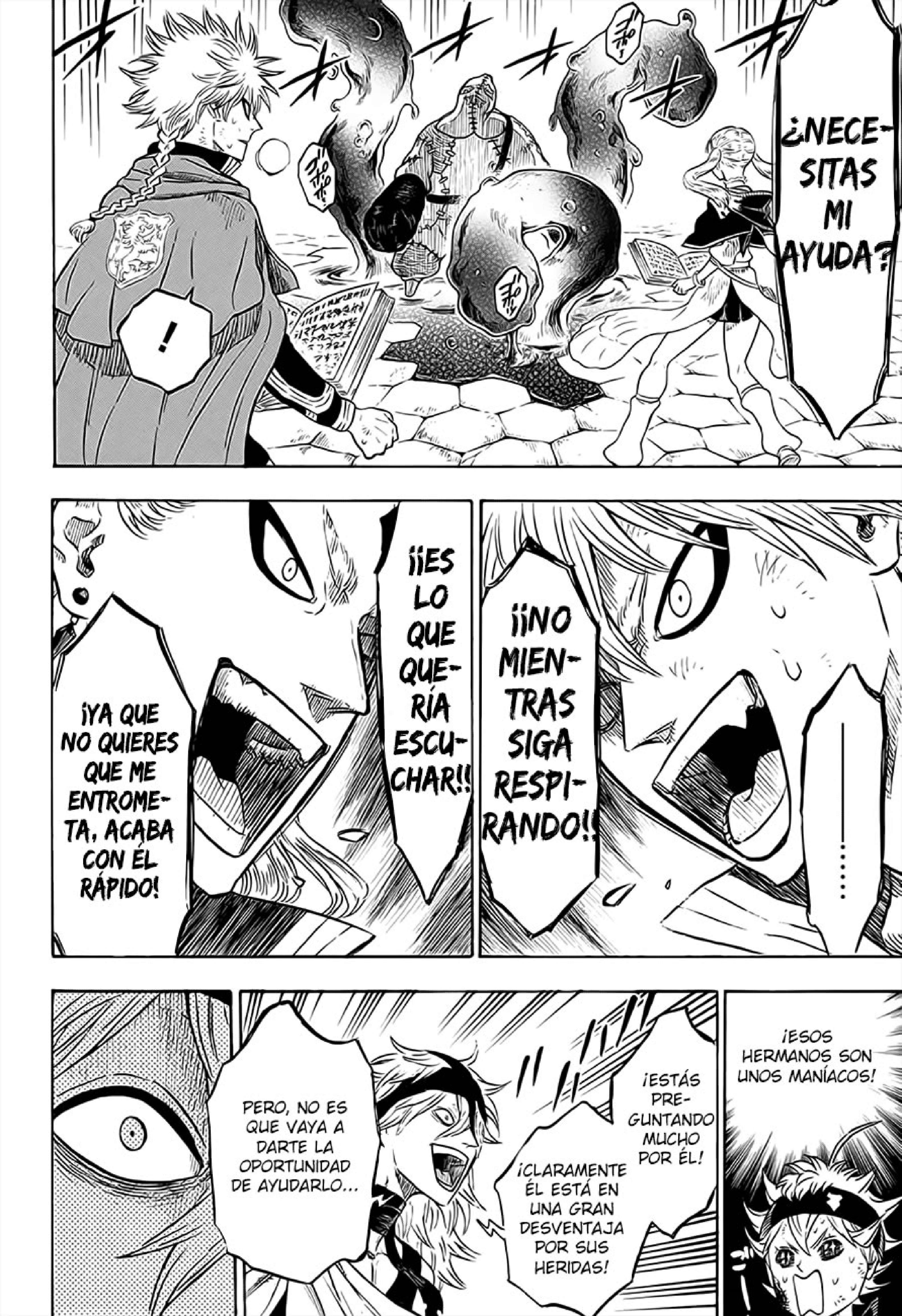 Read black Clover es Manga Online