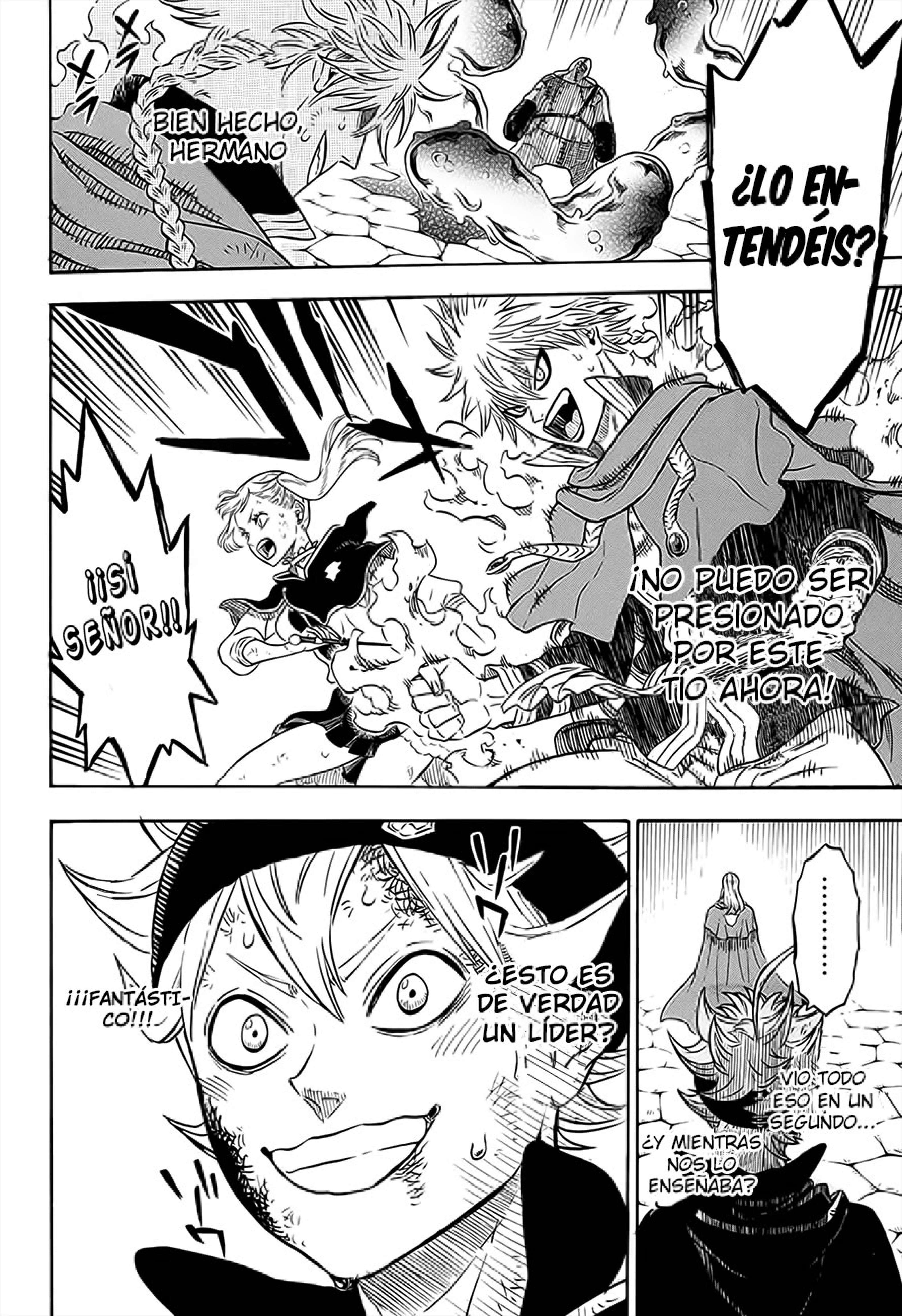Read black Clover es Manga Online