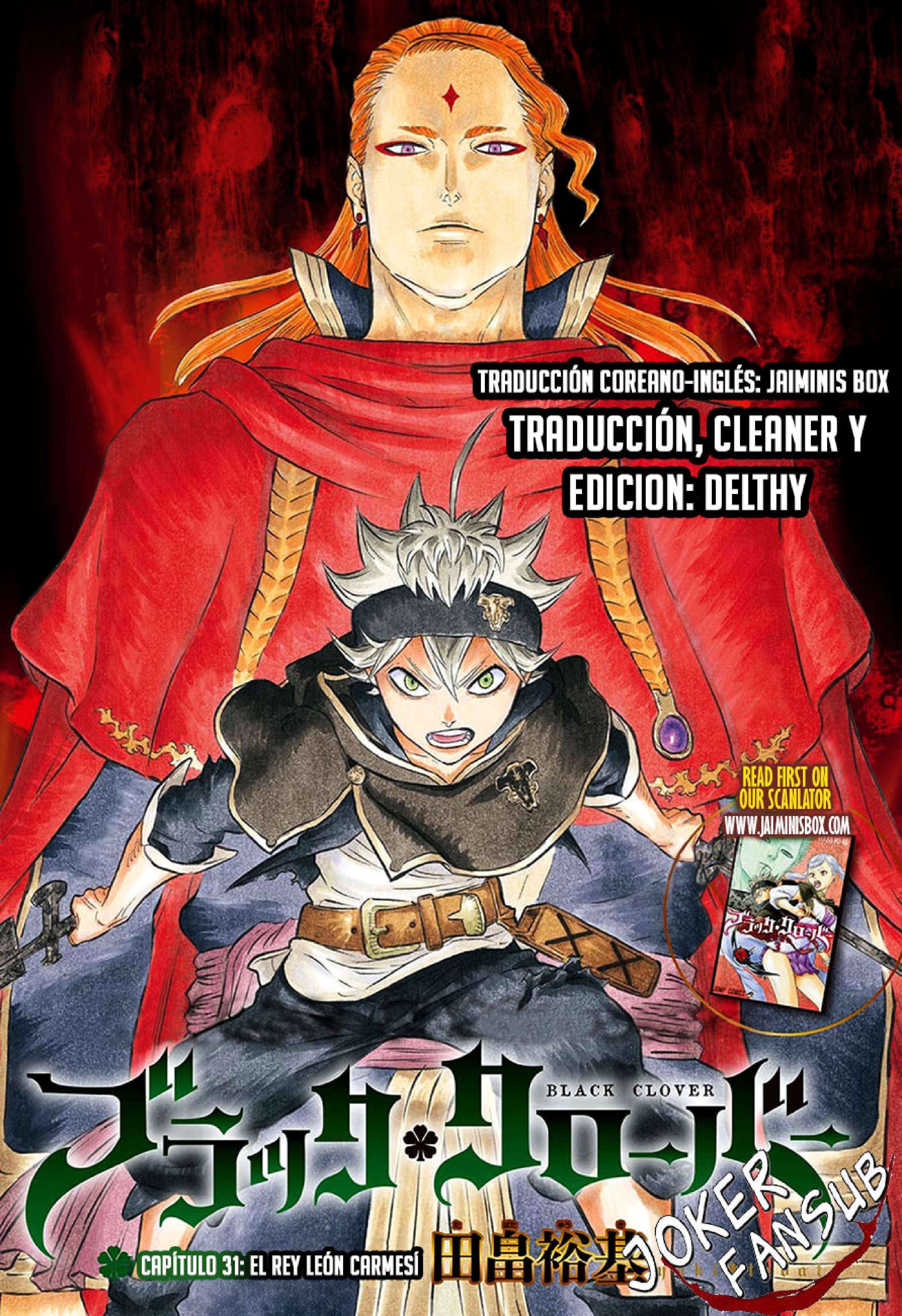 Read black Clover es Manga Online