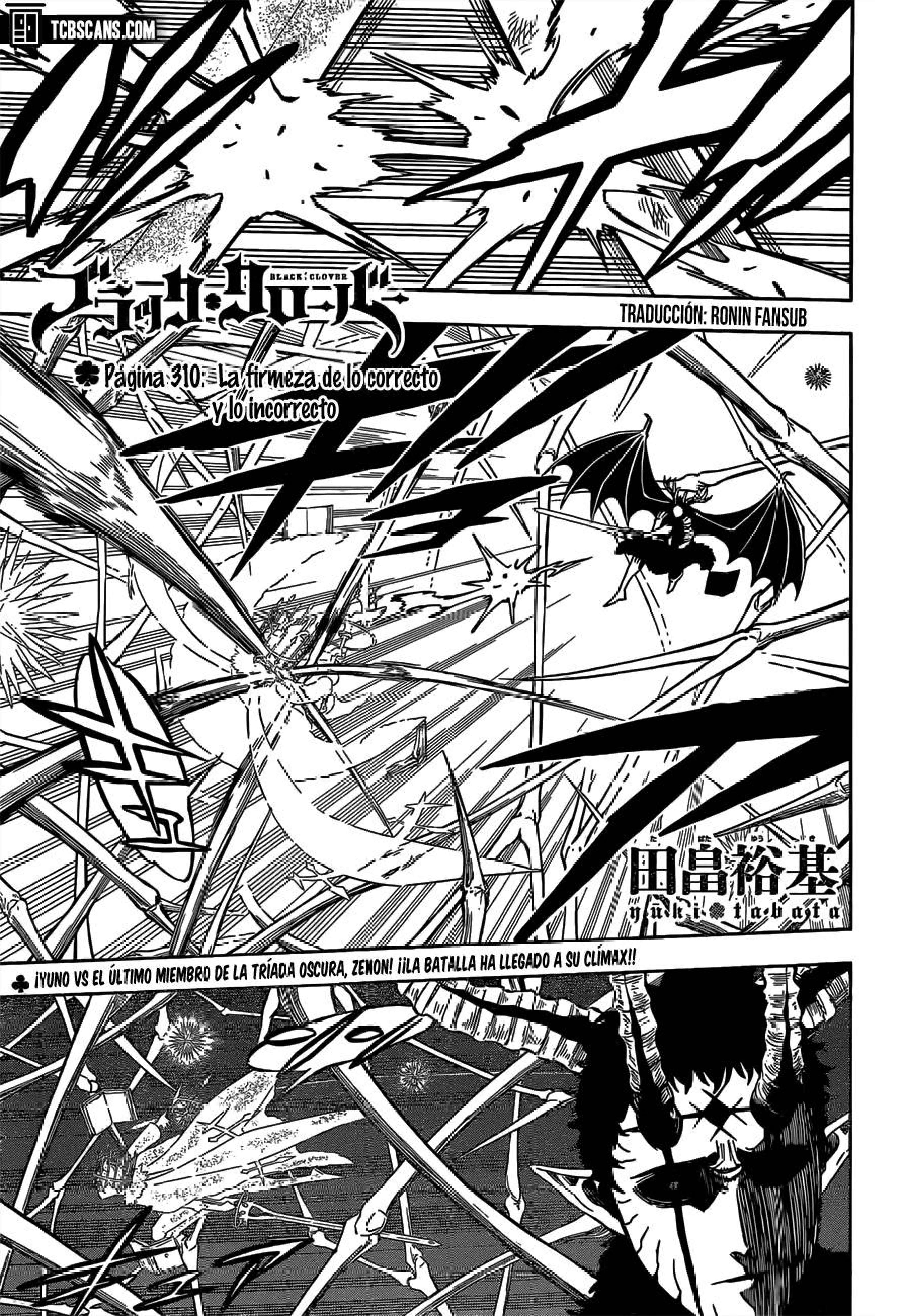 Read black Clover es Manga Online