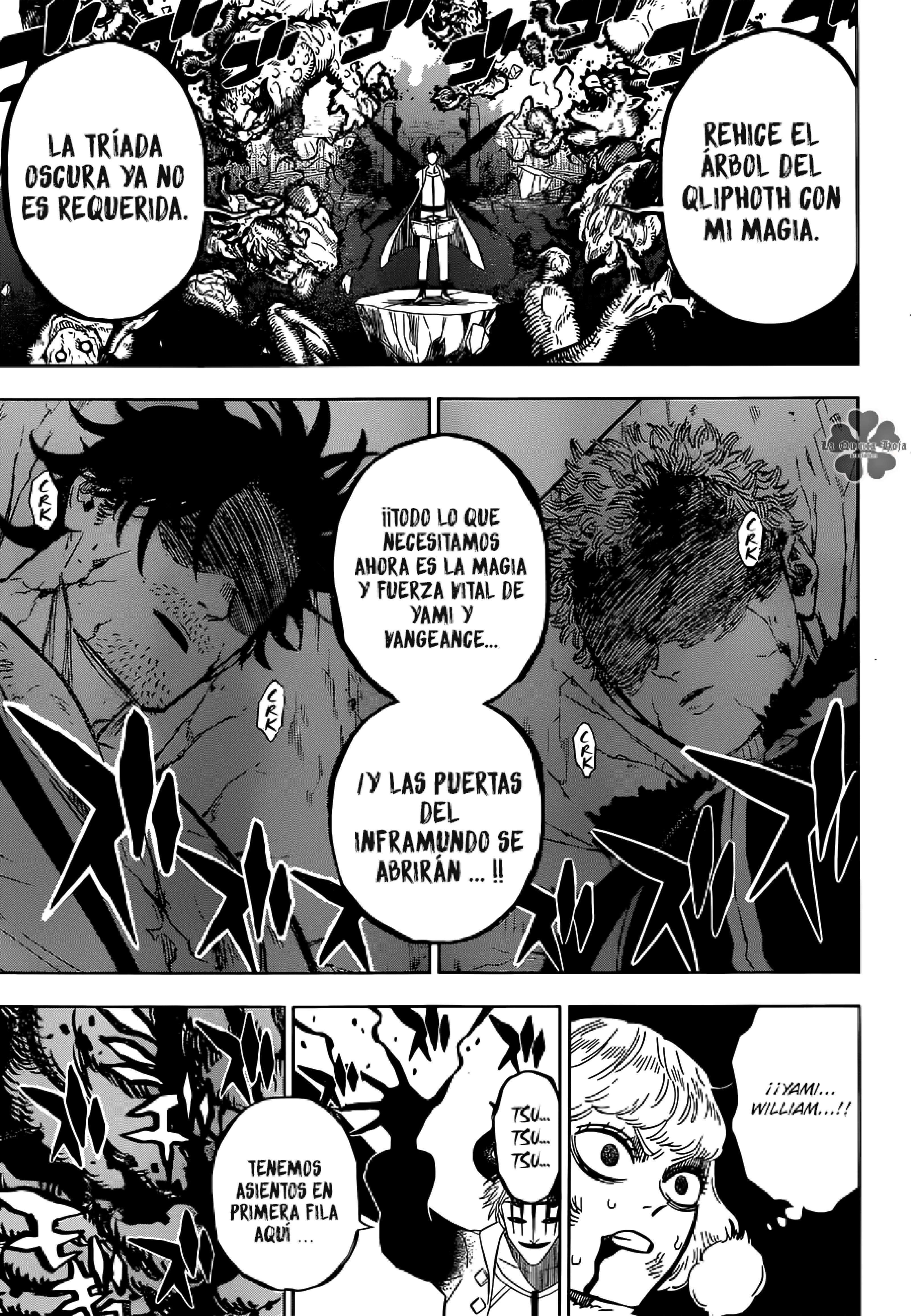 Read black Clover es Manga Online