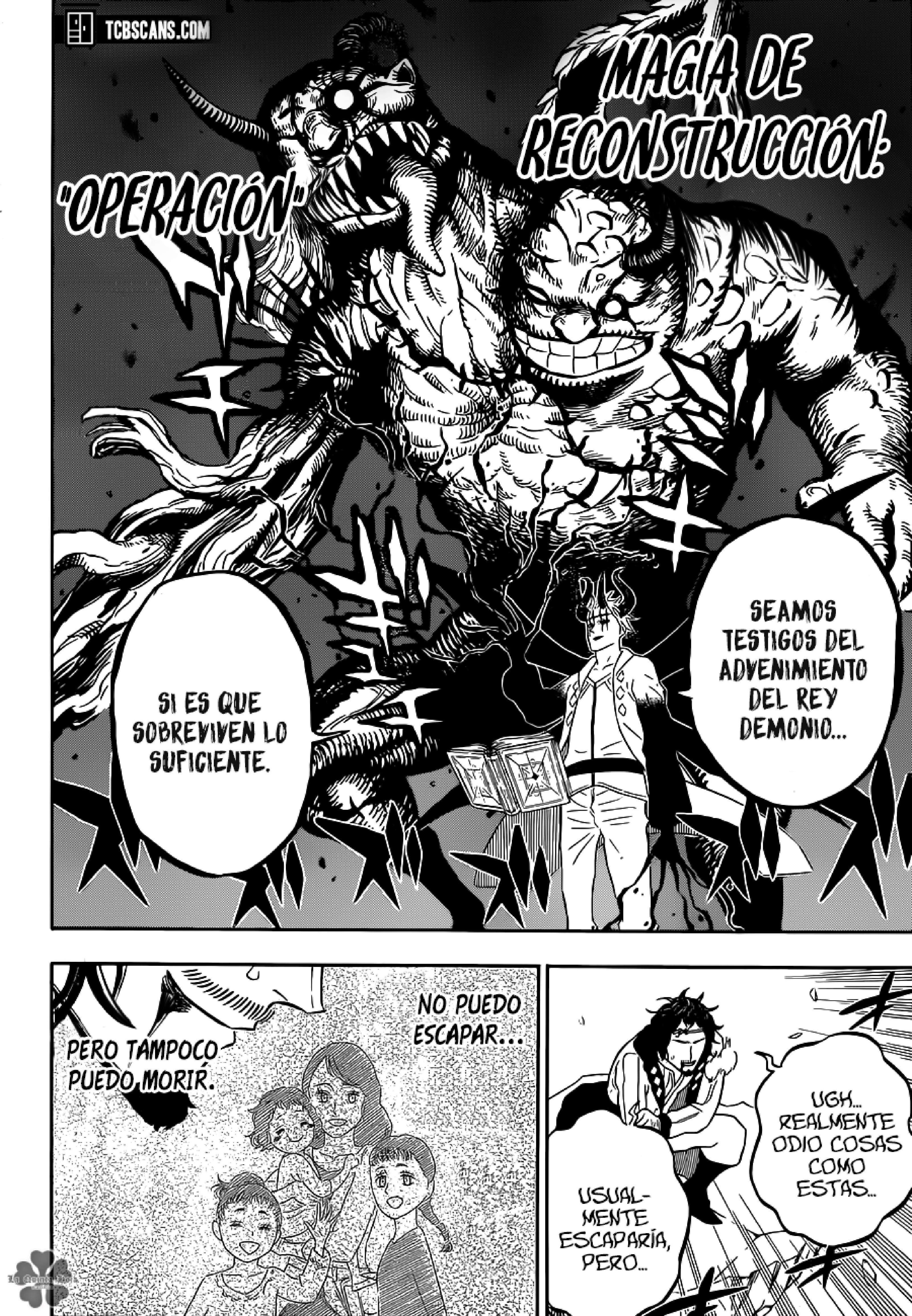 Read black Clover es Manga Online