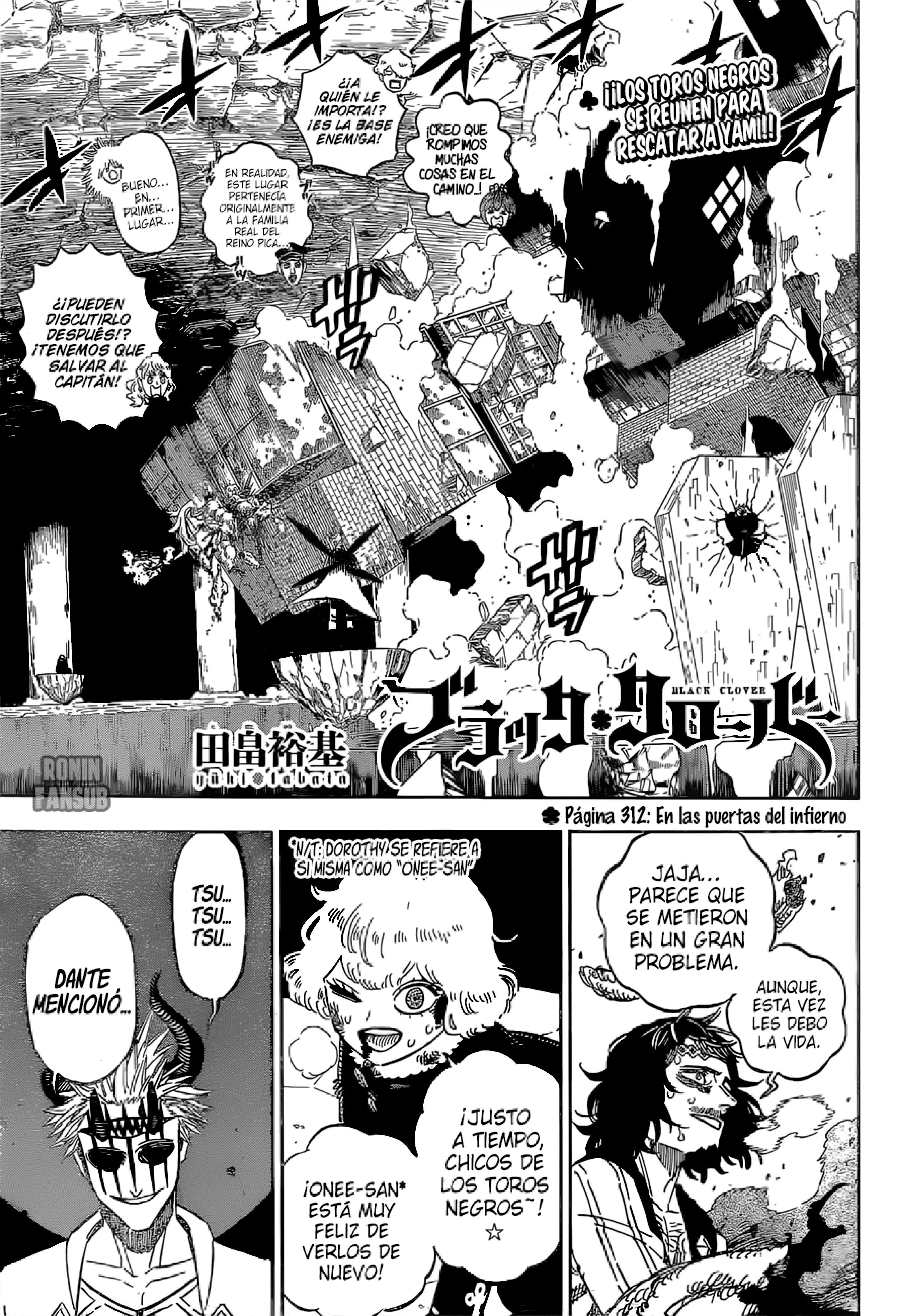 Read black Clover es Manga Online