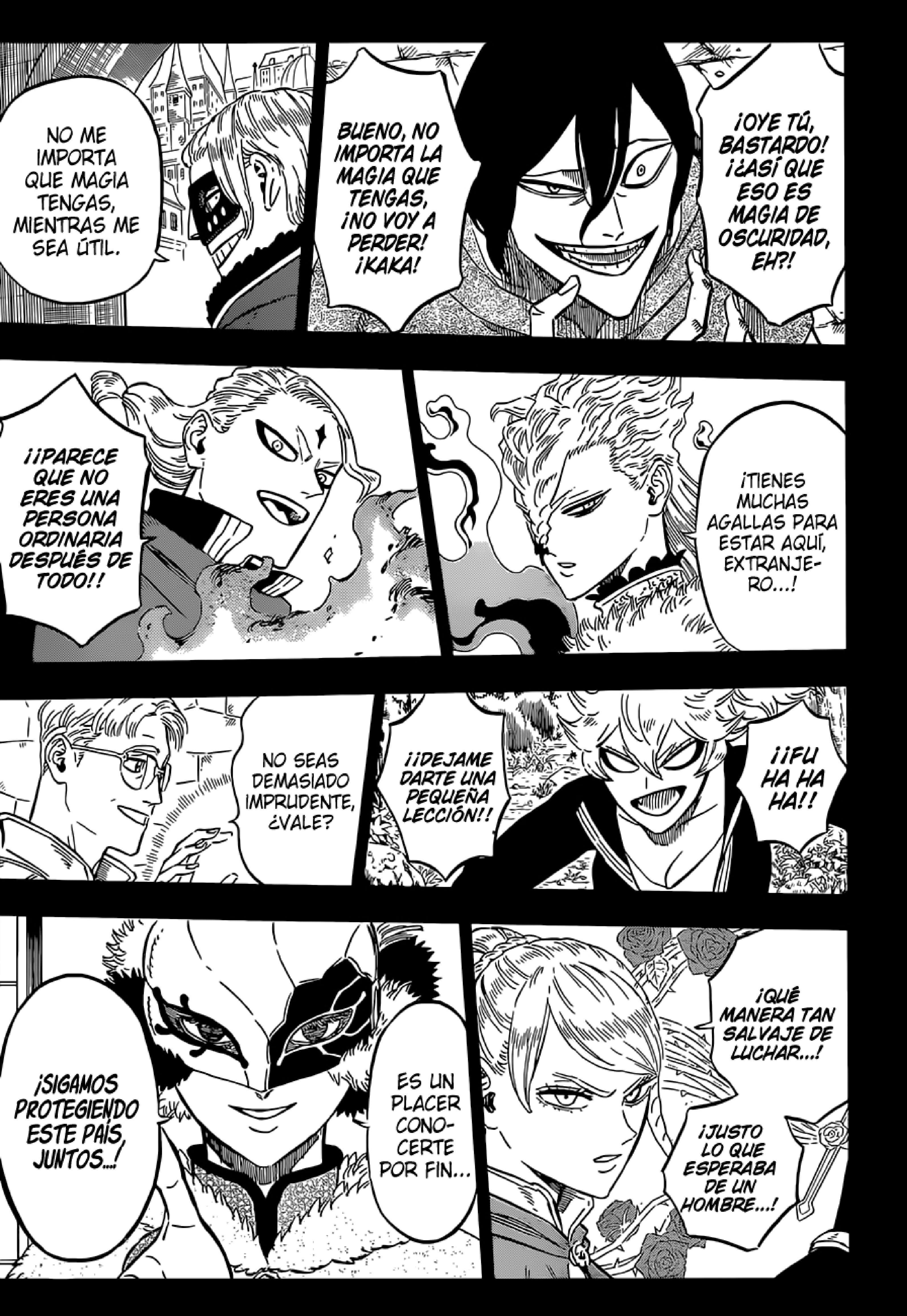 Read black Clover es Manga Online