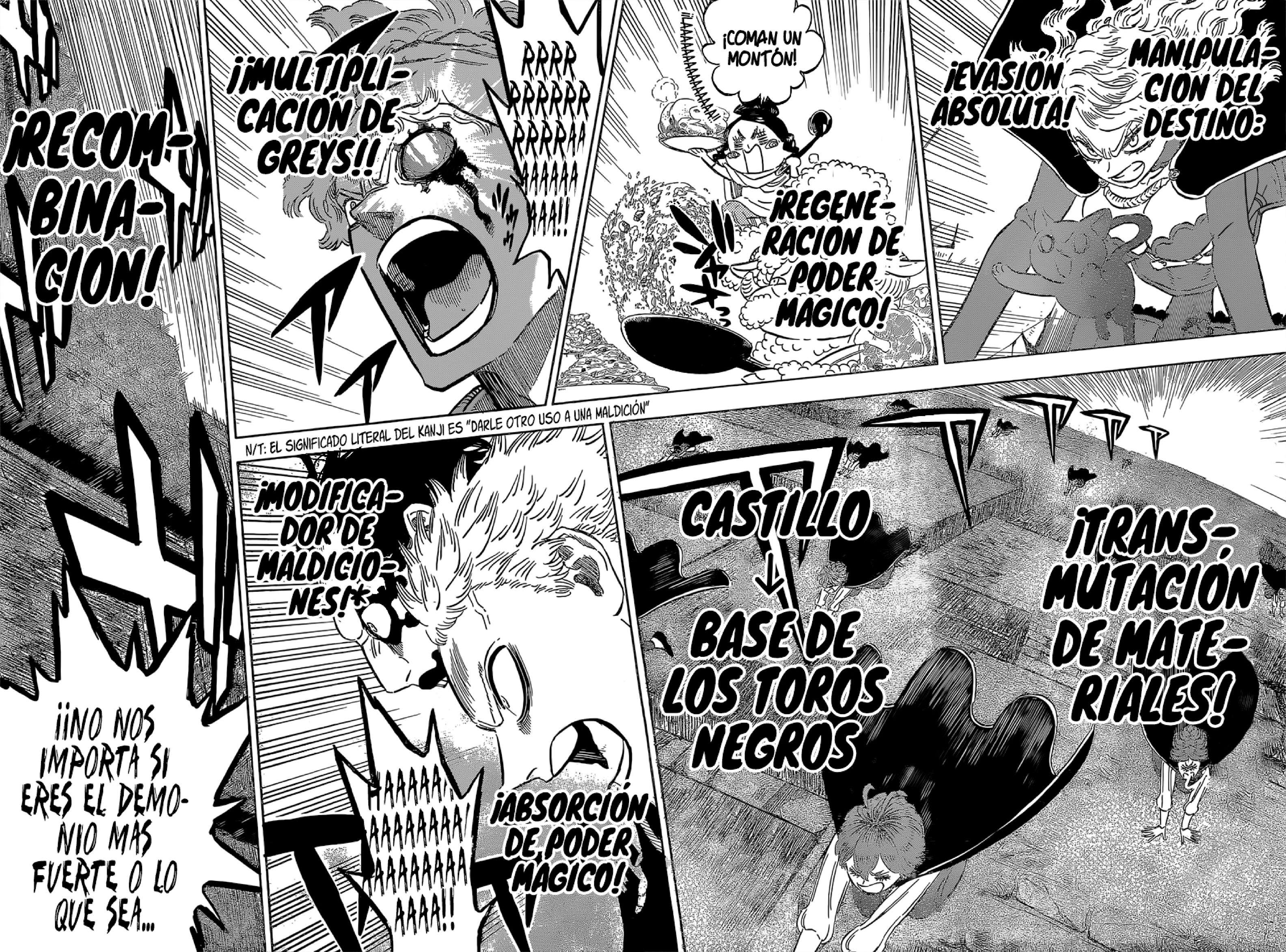 Read black Clover es Manga Online