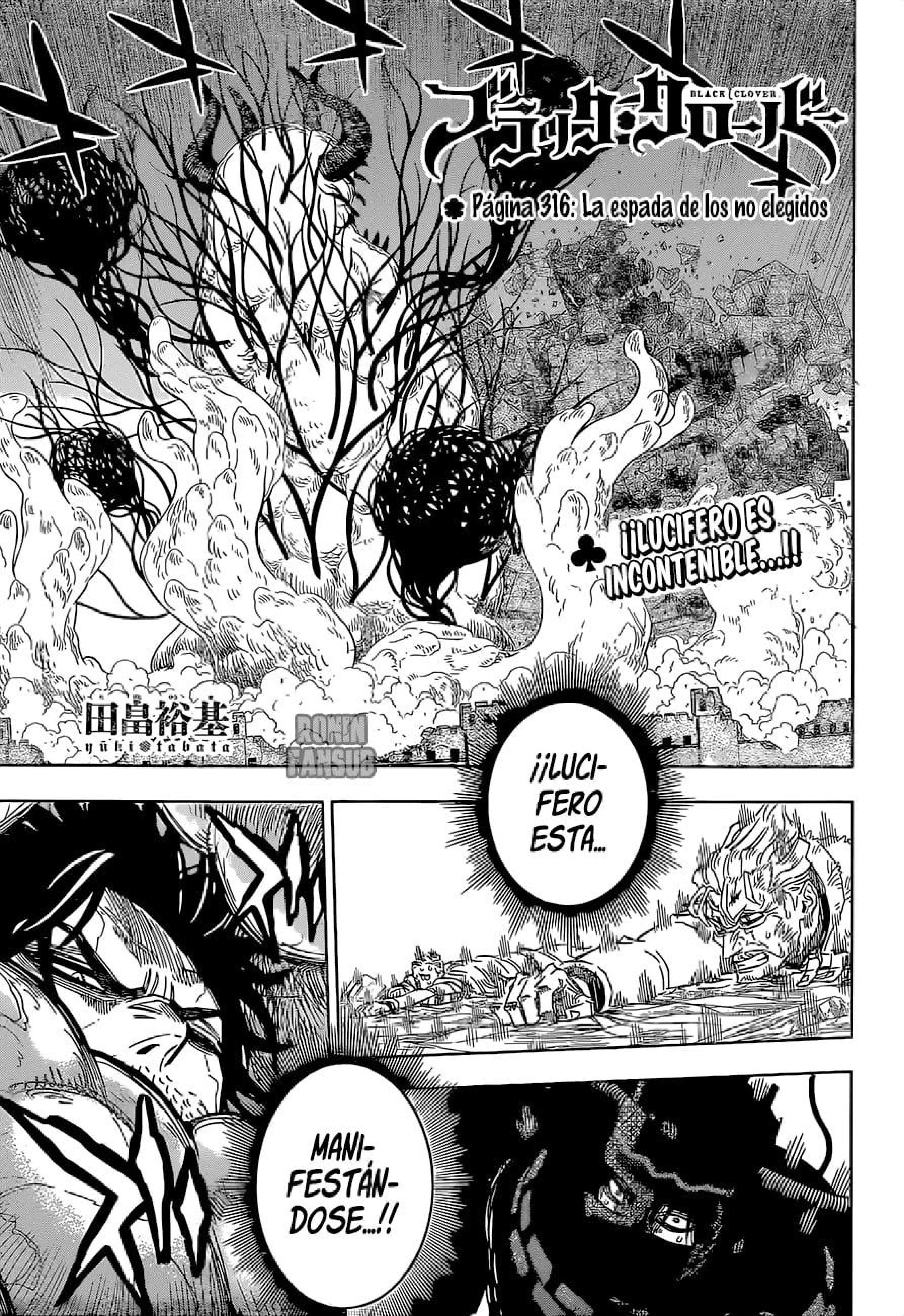 Read black Clover es Manga Online