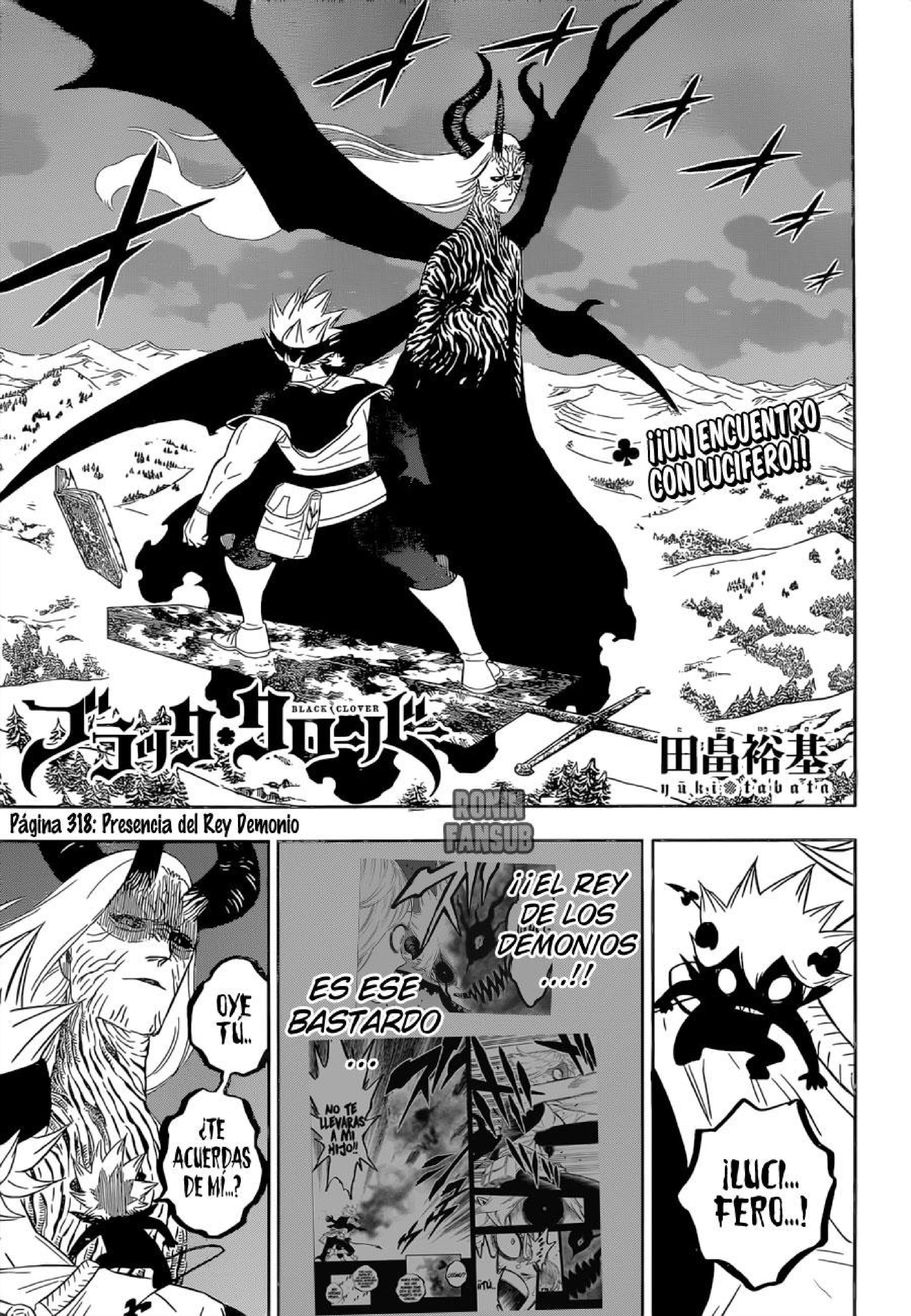 Read black Clover es Manga Online