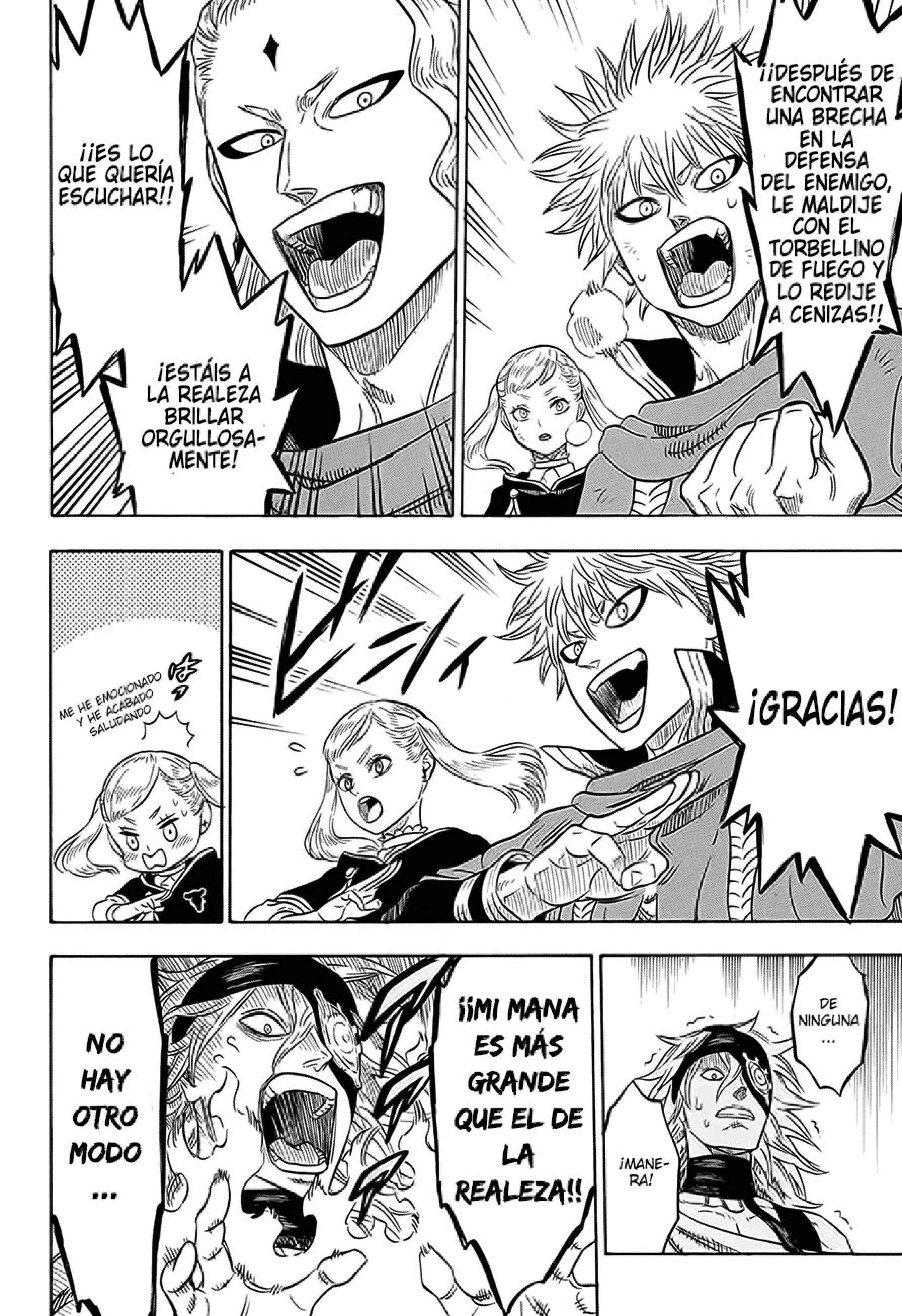 Read black Clover es Manga Online