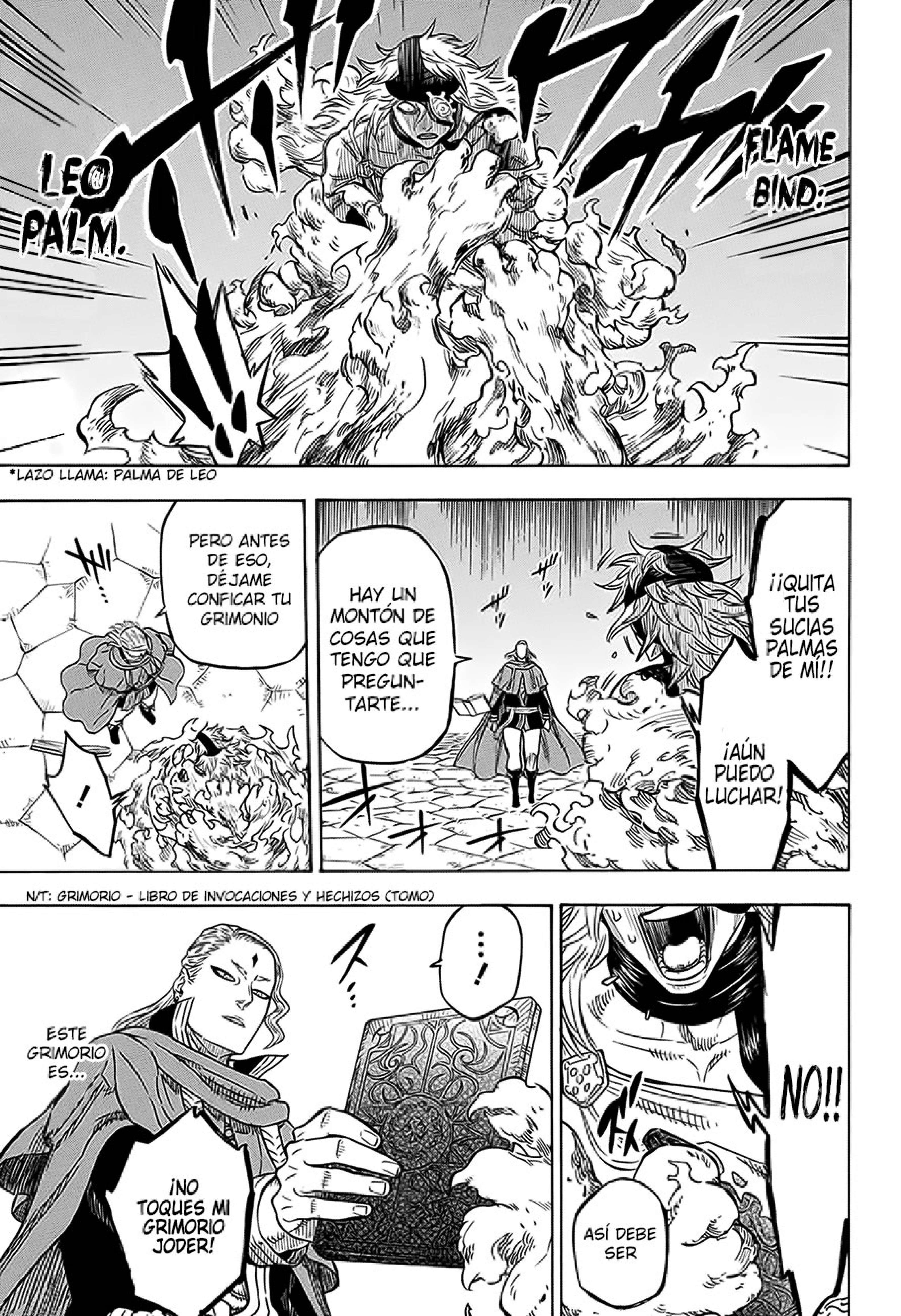Read black Clover es Manga Online