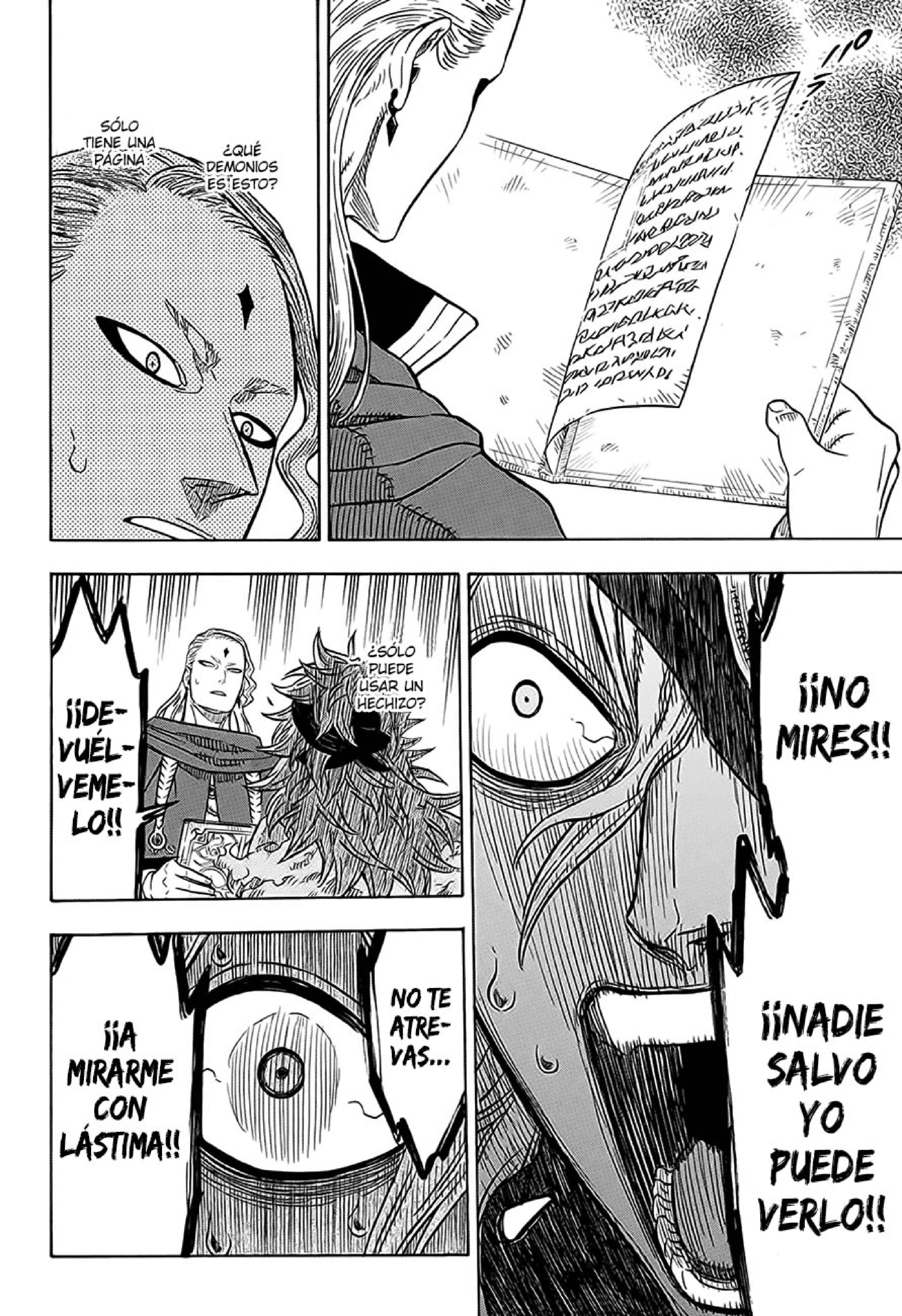 Read black Clover es Manga Online