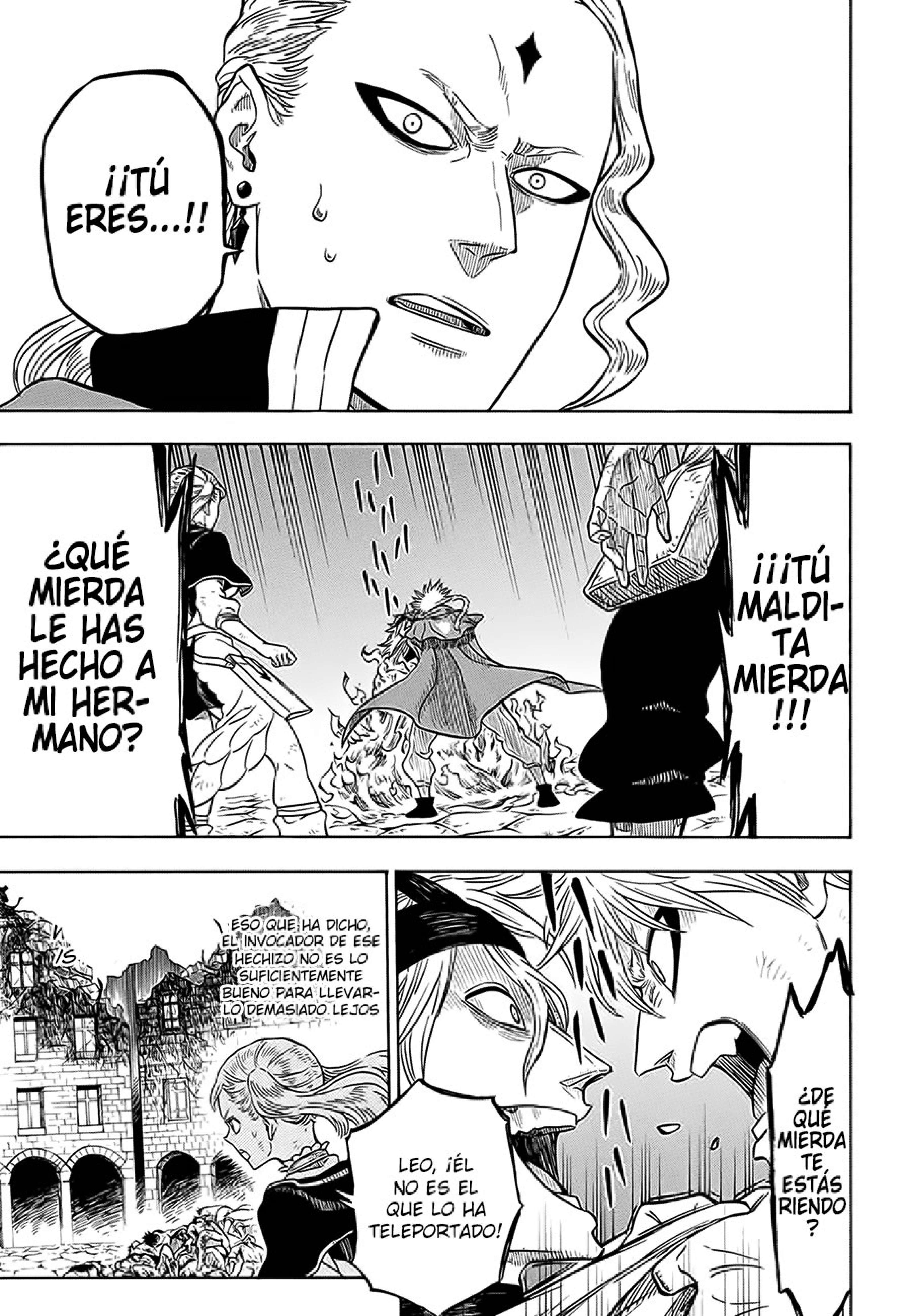 Read black Clover es Manga Online