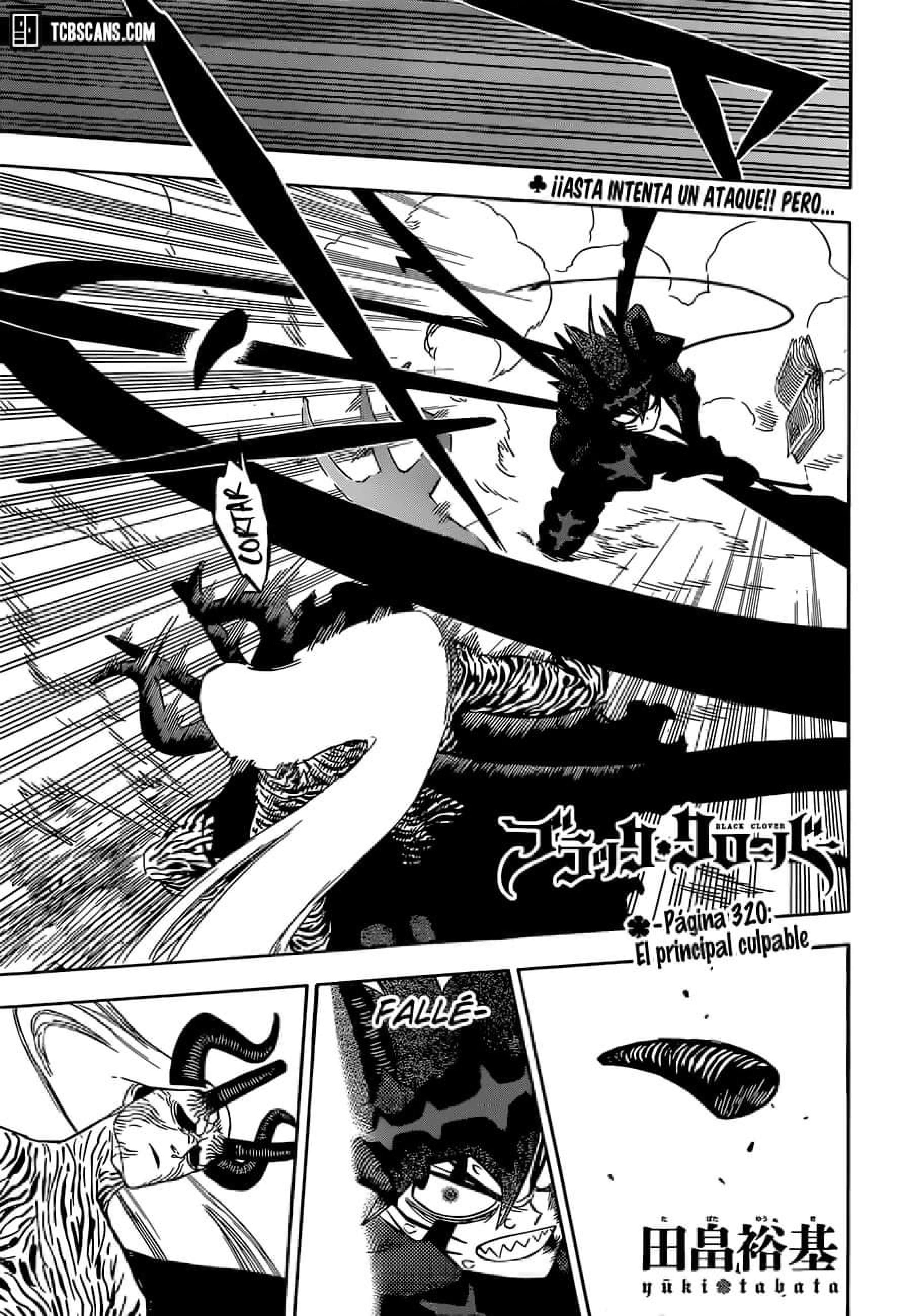 Read black Clover es Manga Online