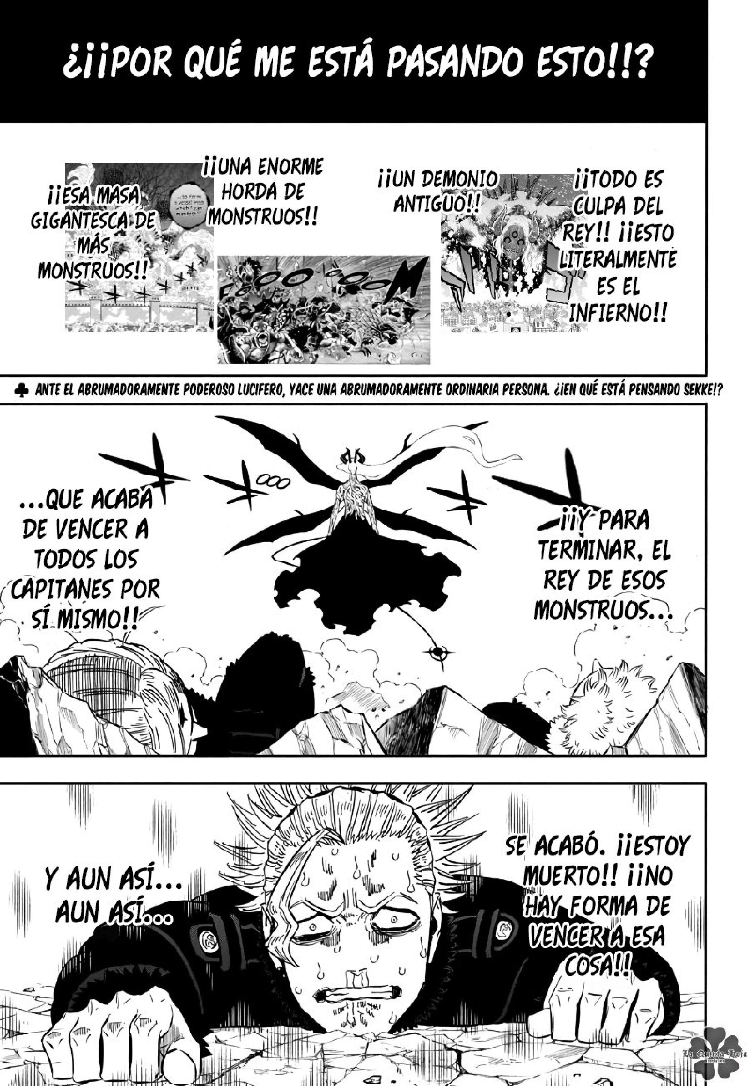 Read black Clover es Manga Online