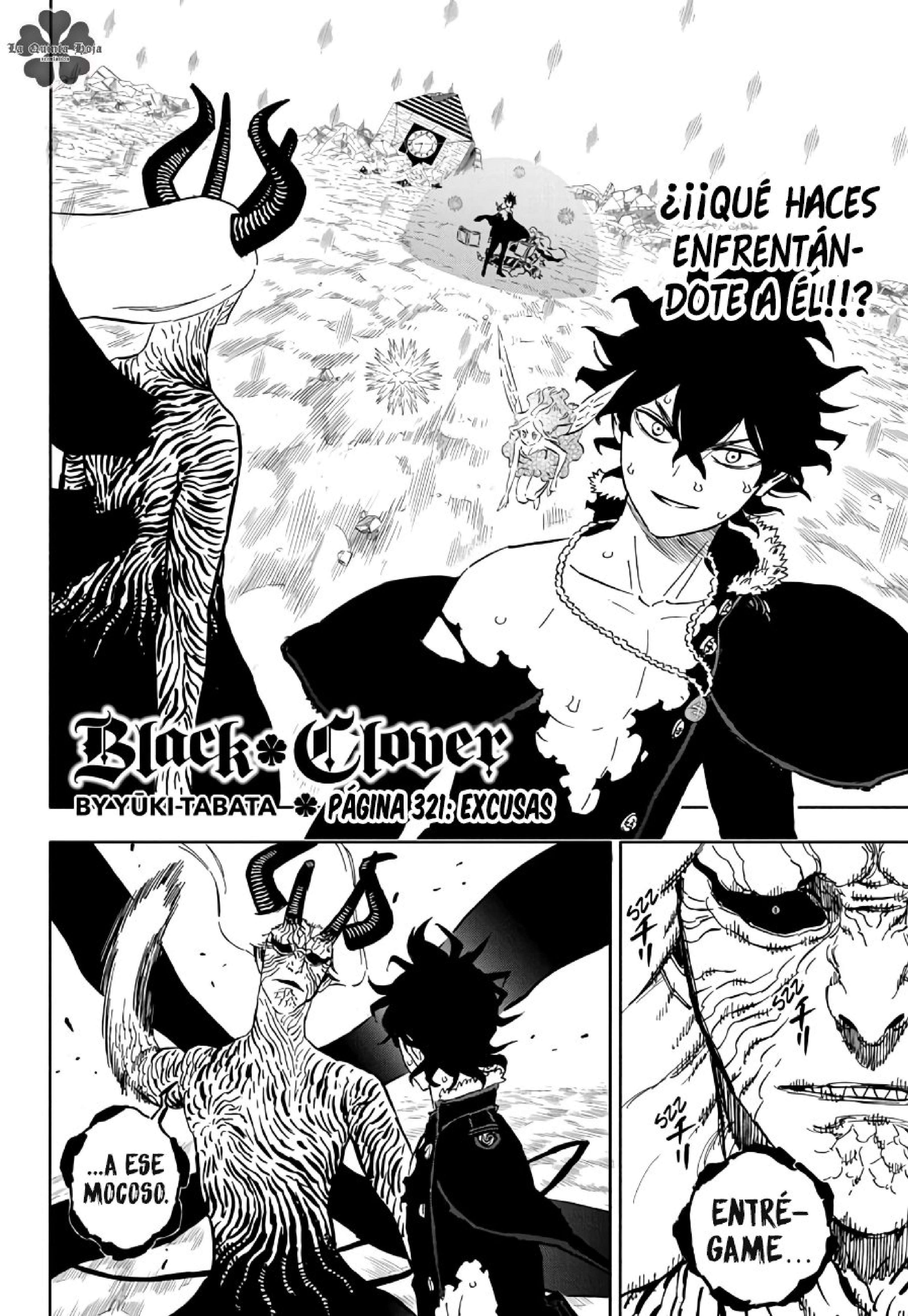 Read black Clover es Manga Online
