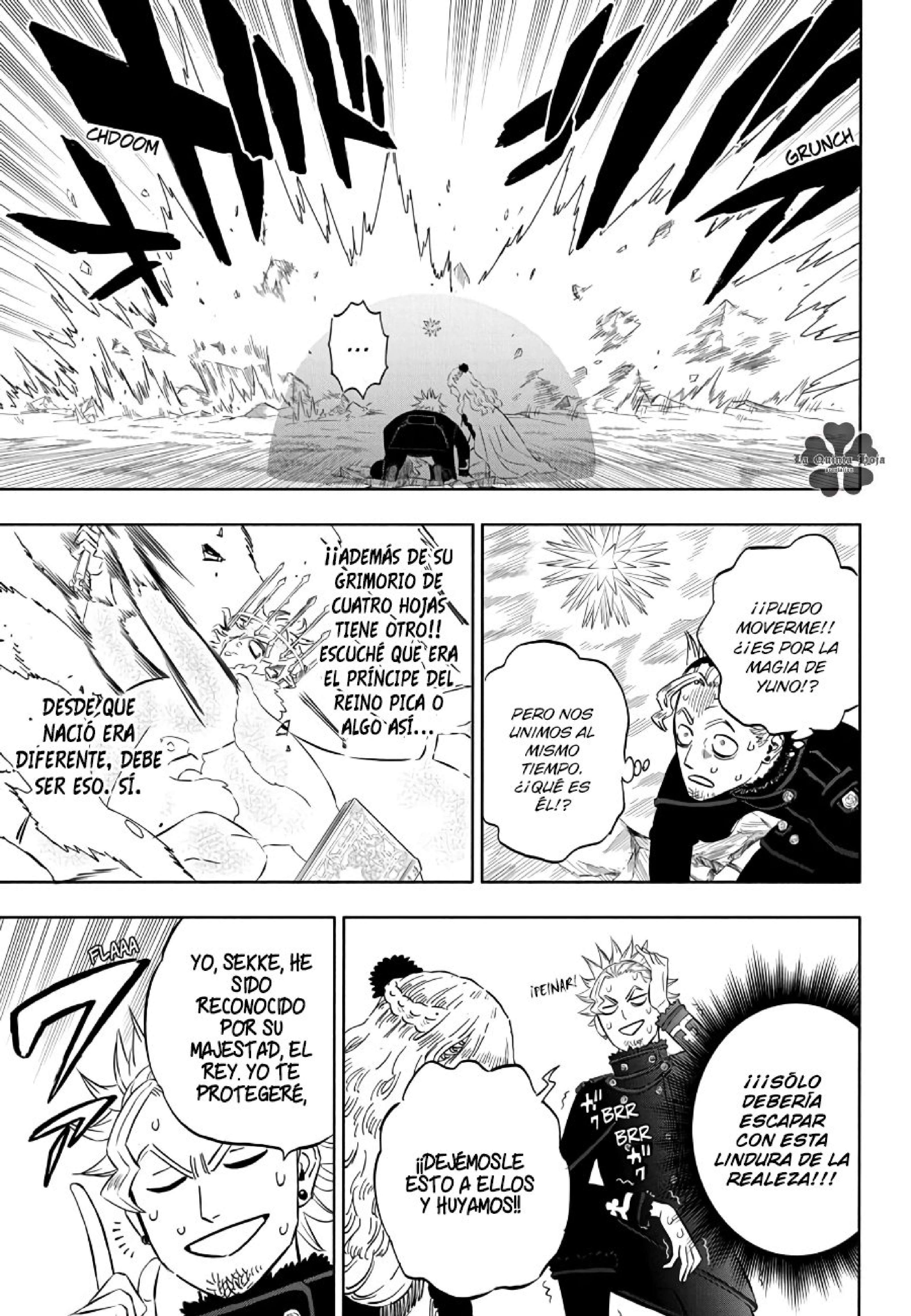 Read black Clover es Manga Online