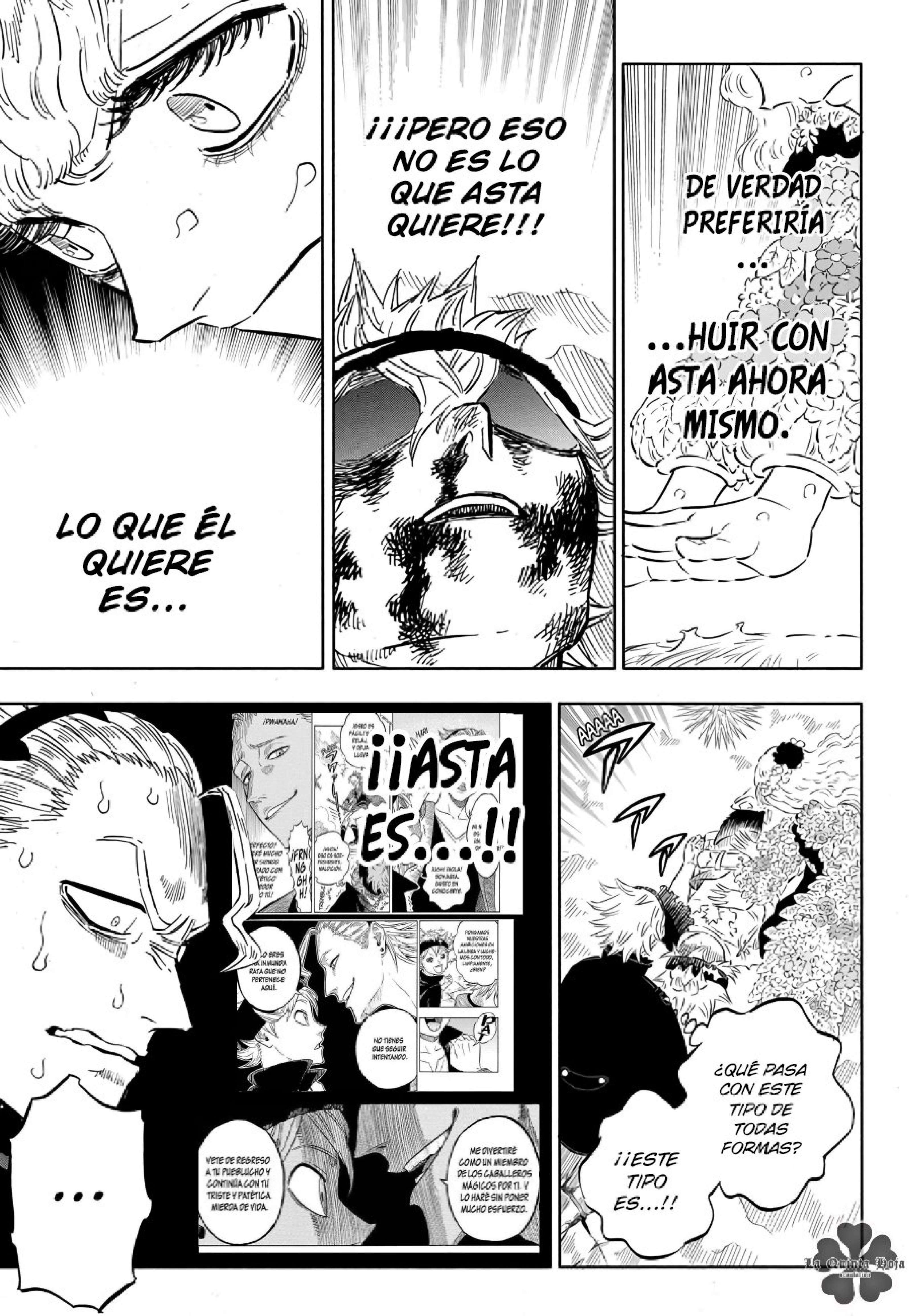 Read black Clover es Manga Online