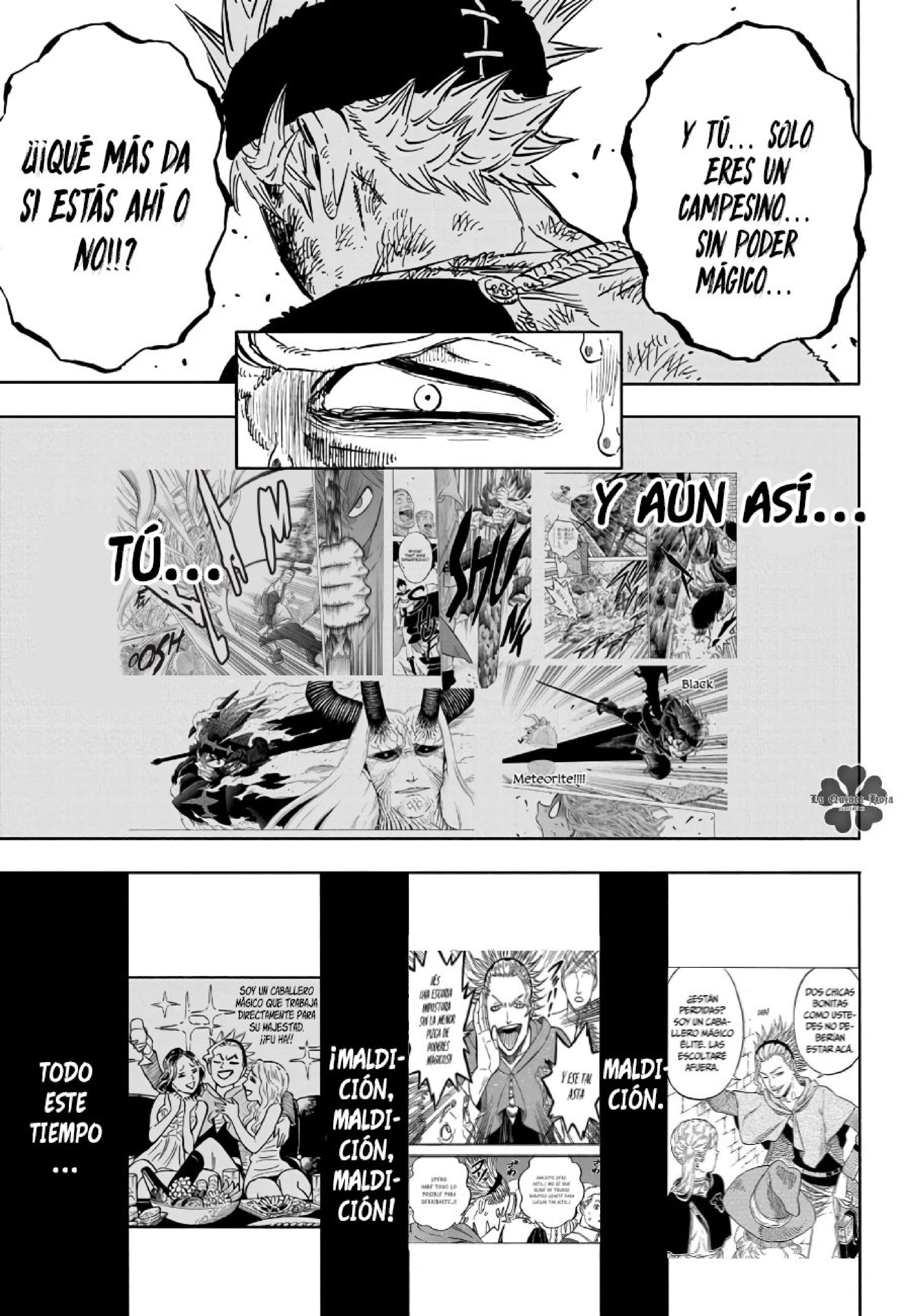 Read black Clover es Manga Online