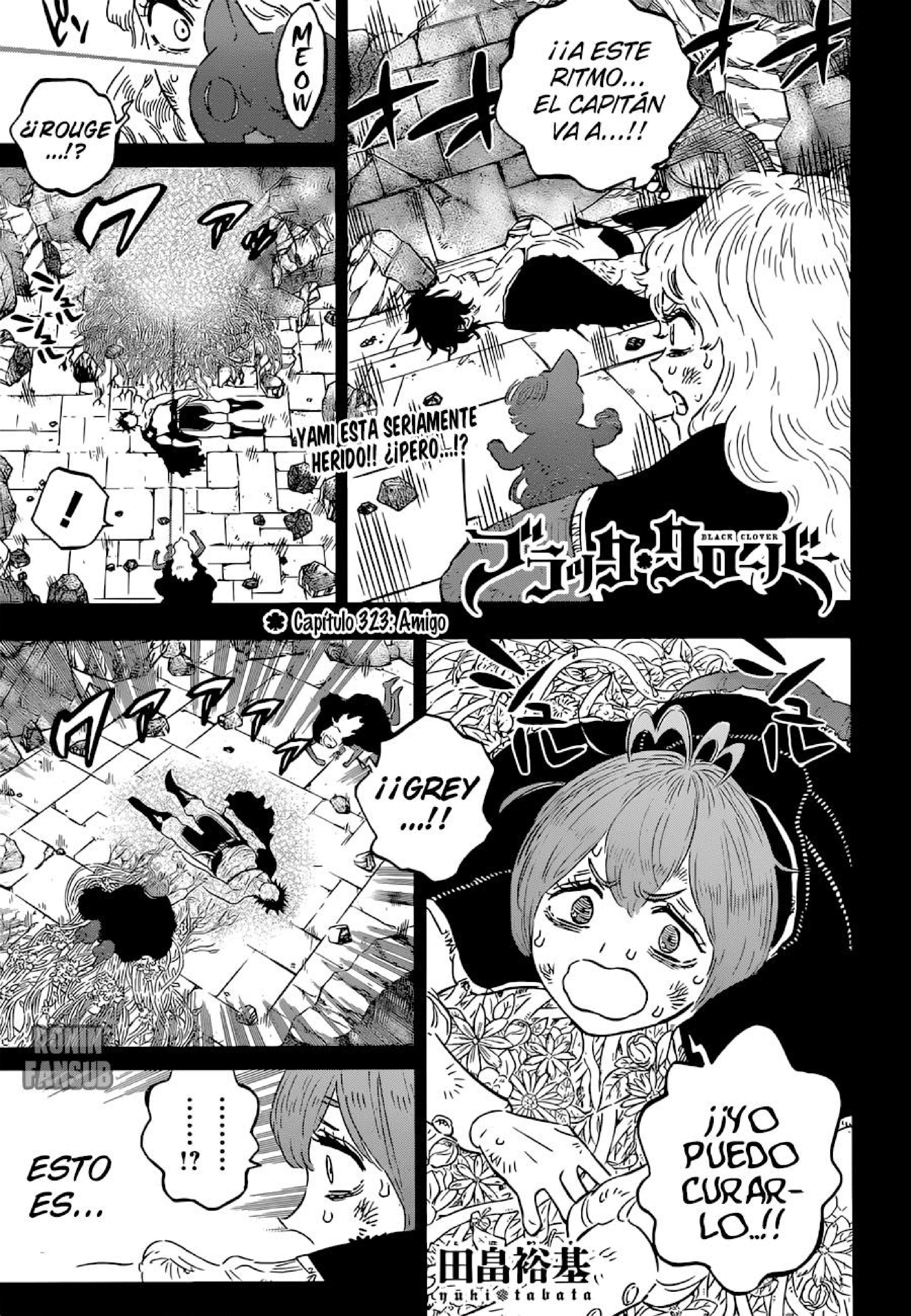 Read black Clover es Manga Online