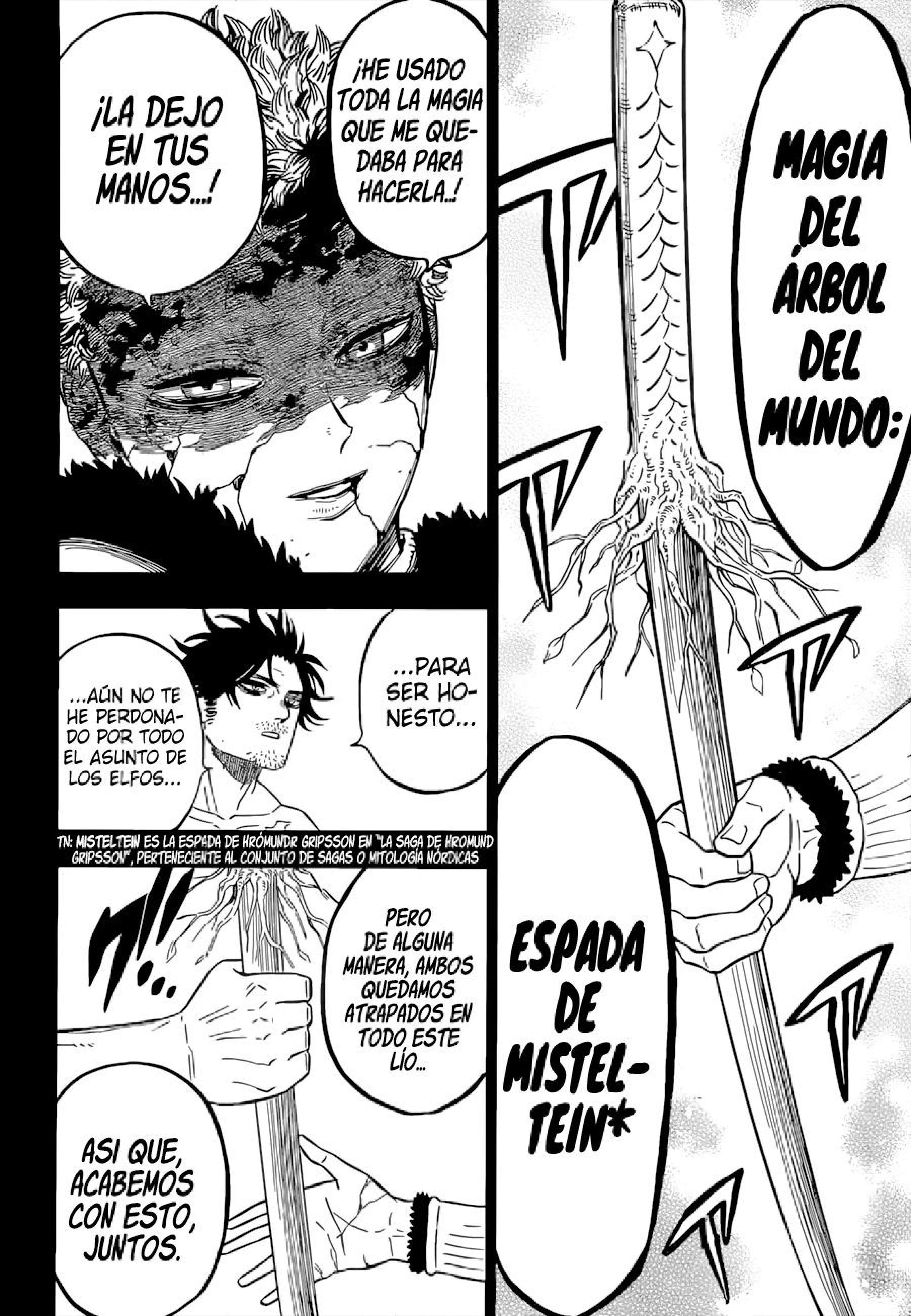 Read black Clover es Manga Online