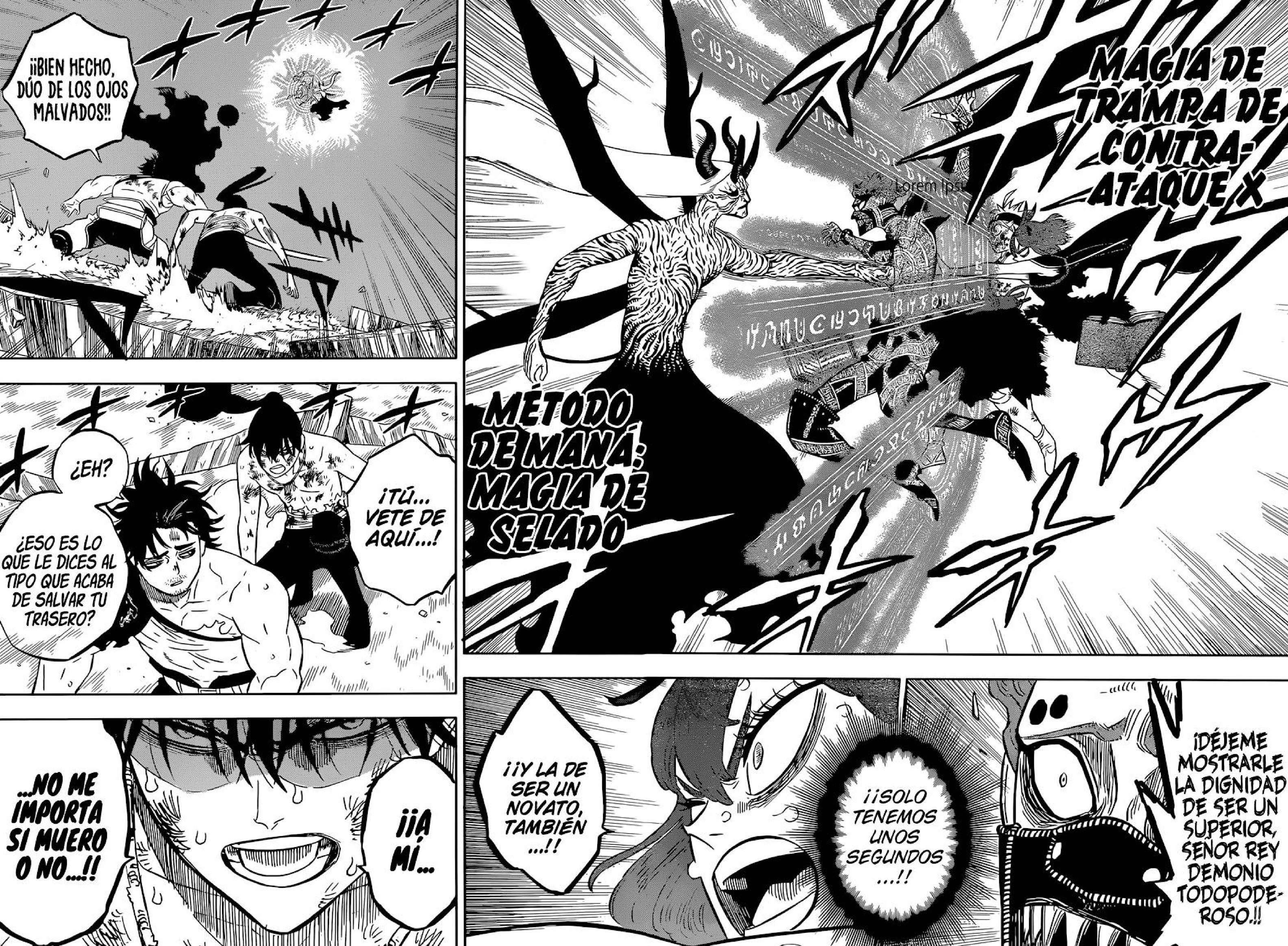 Read black Clover es Manga Online
