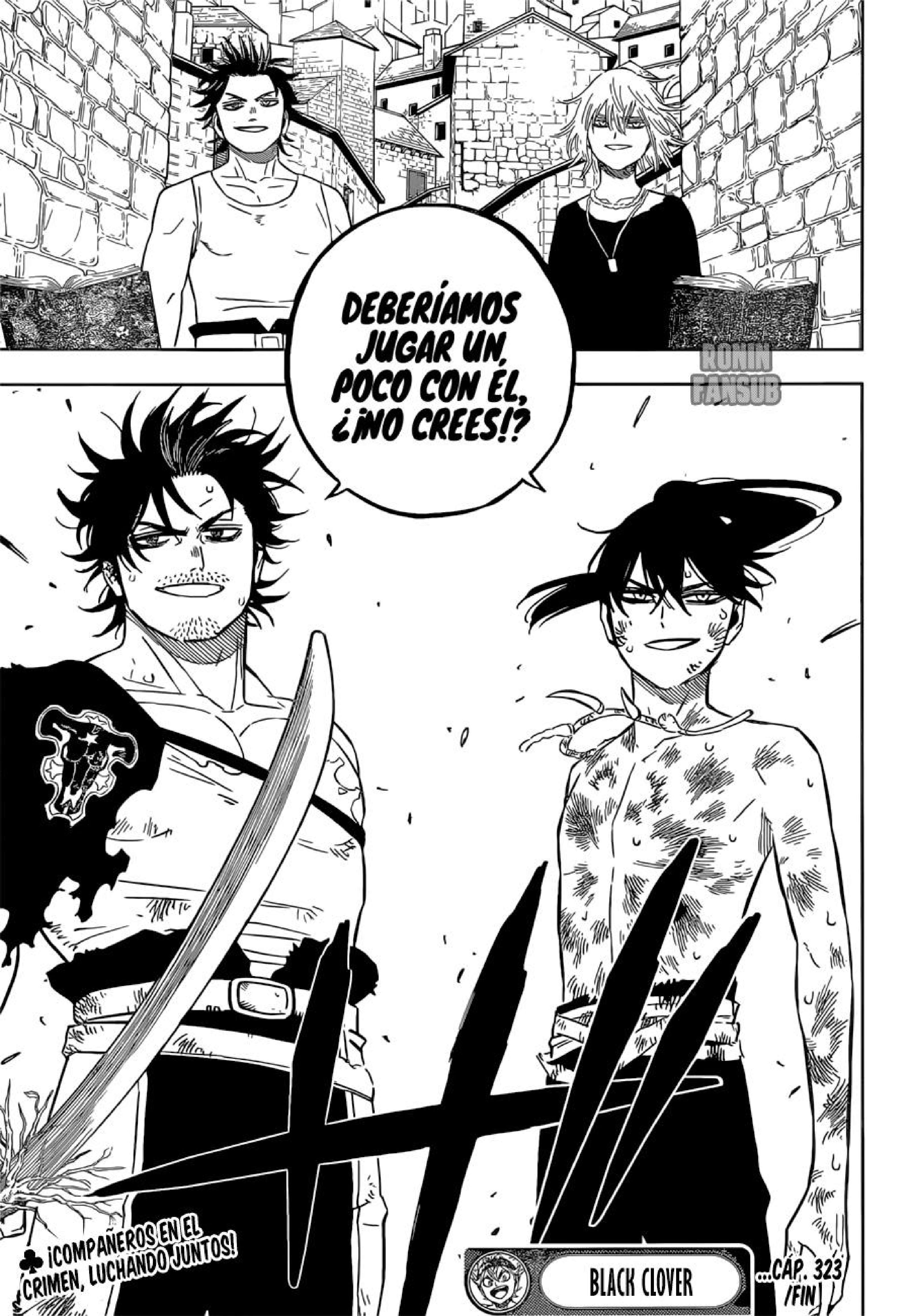 Read black Clover es Manga Online