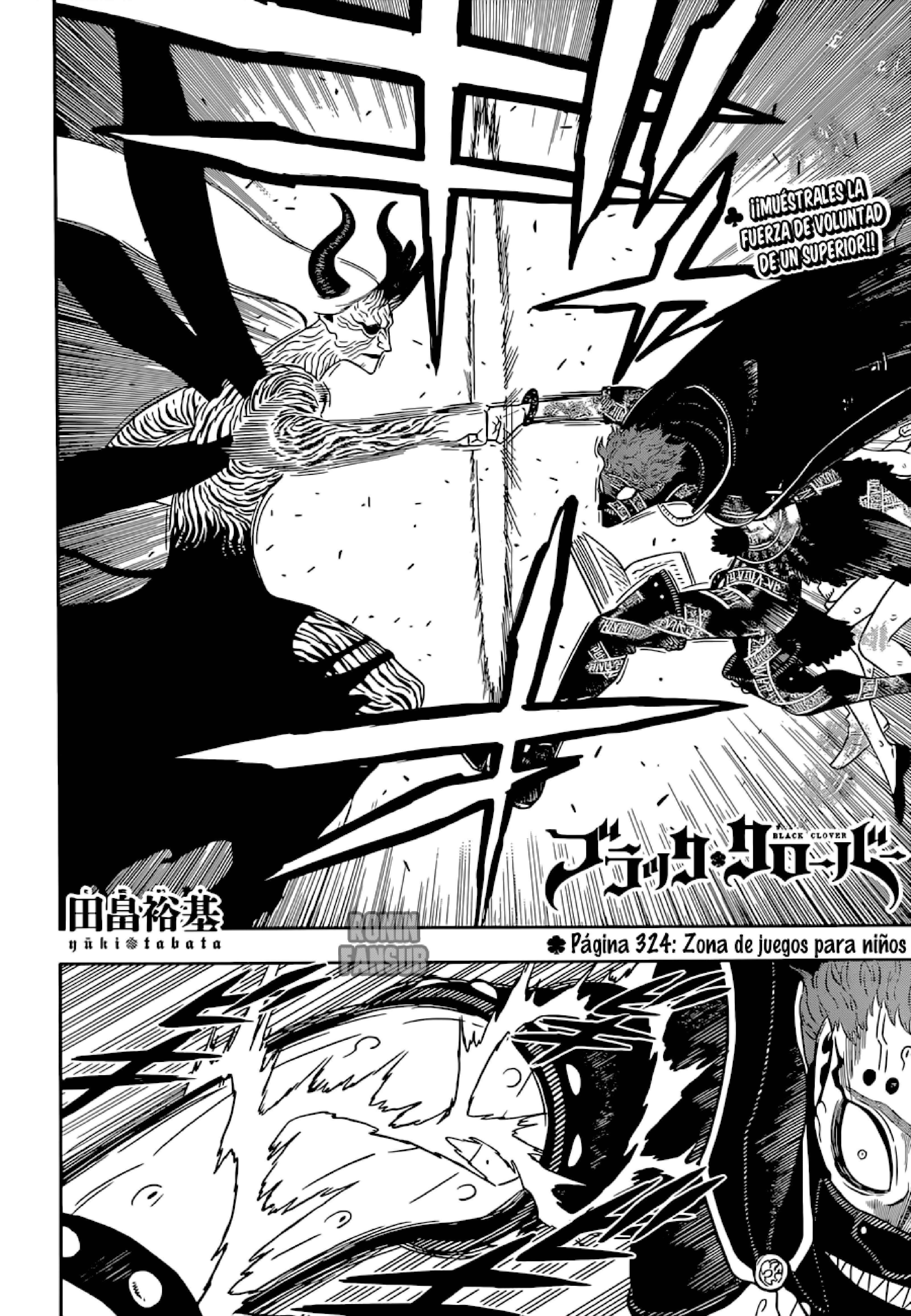 Read black Clover es Manga Online