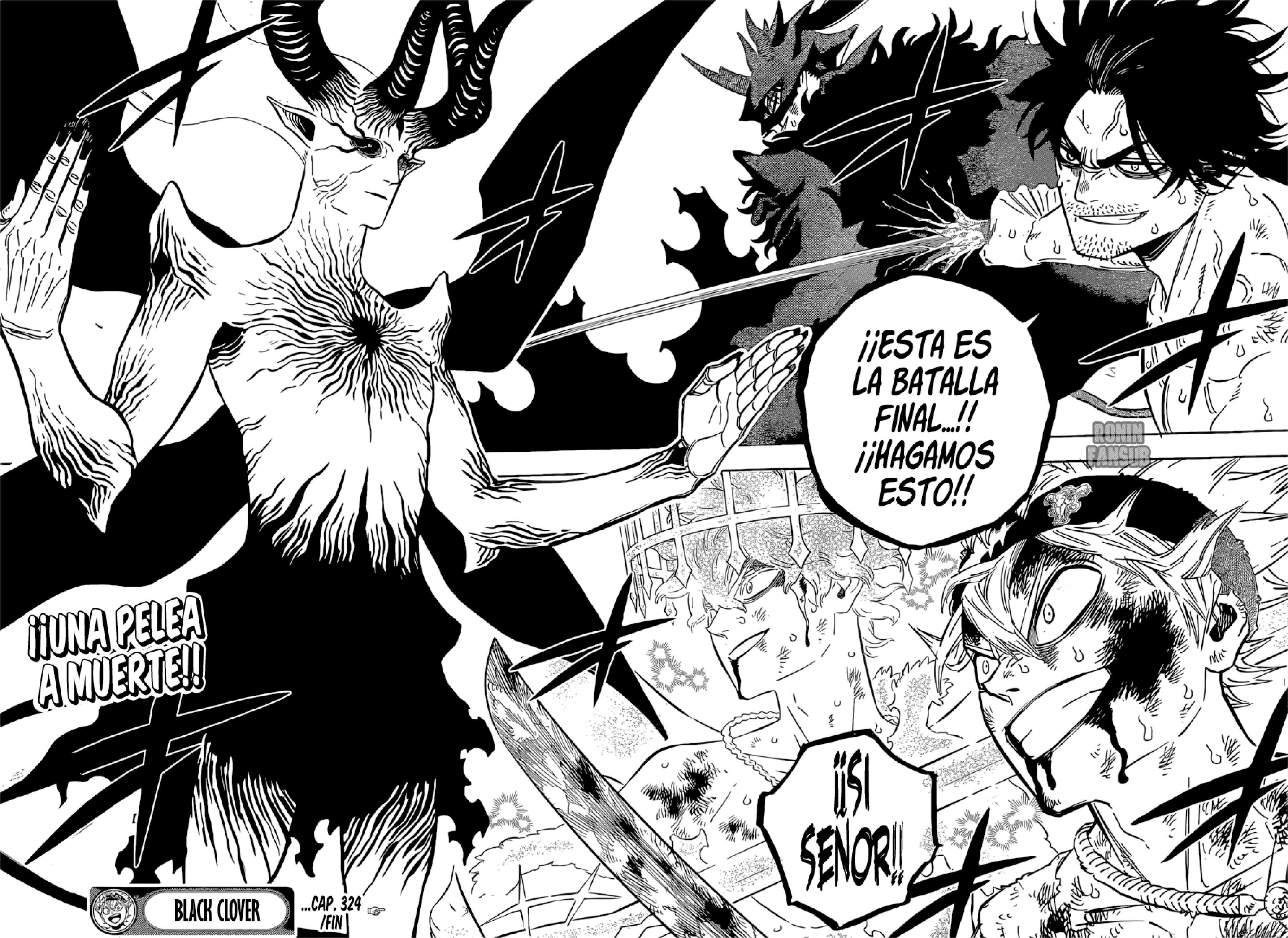 Read black Clover es Manga Online