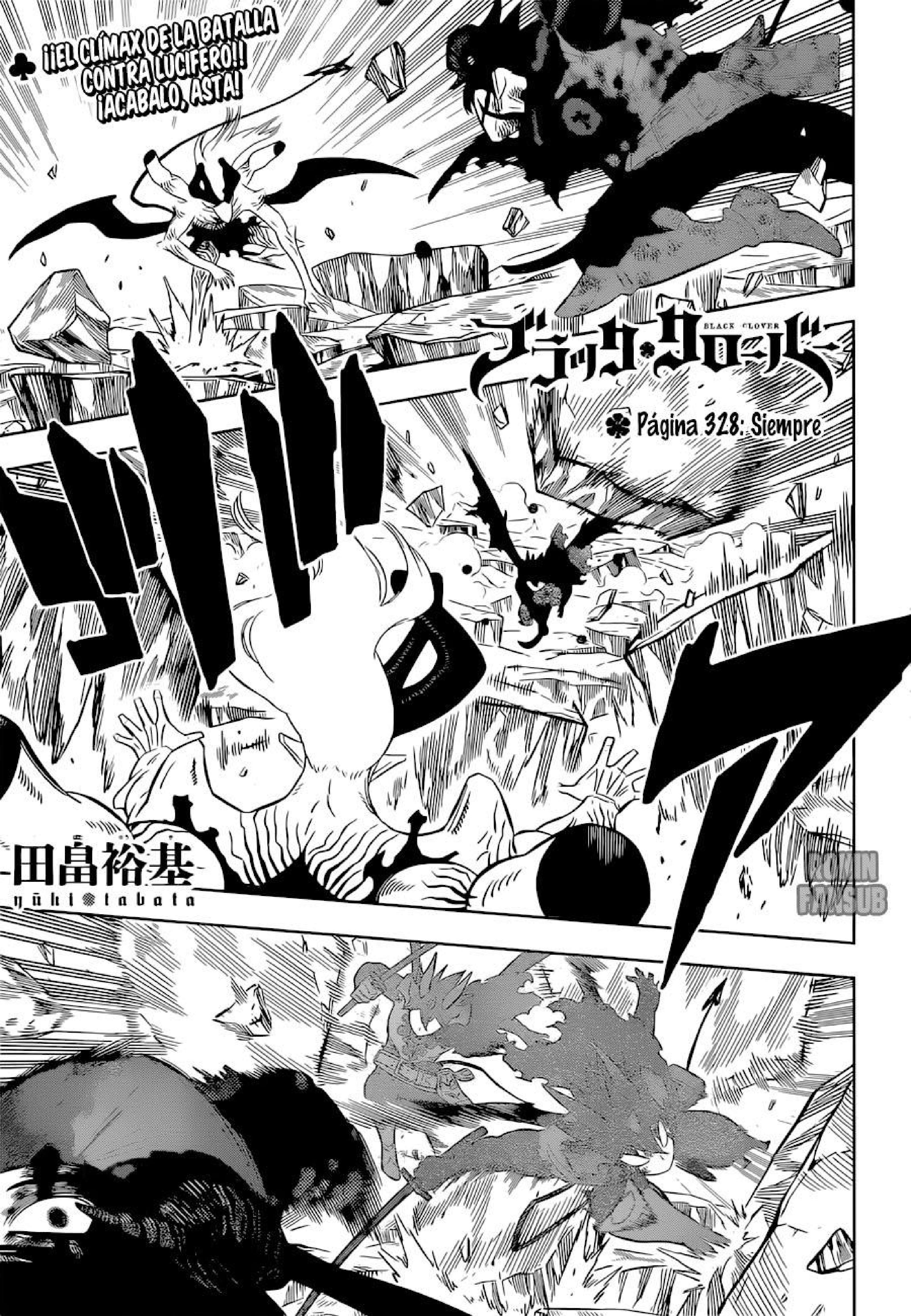 Read black Clover es Manga Online