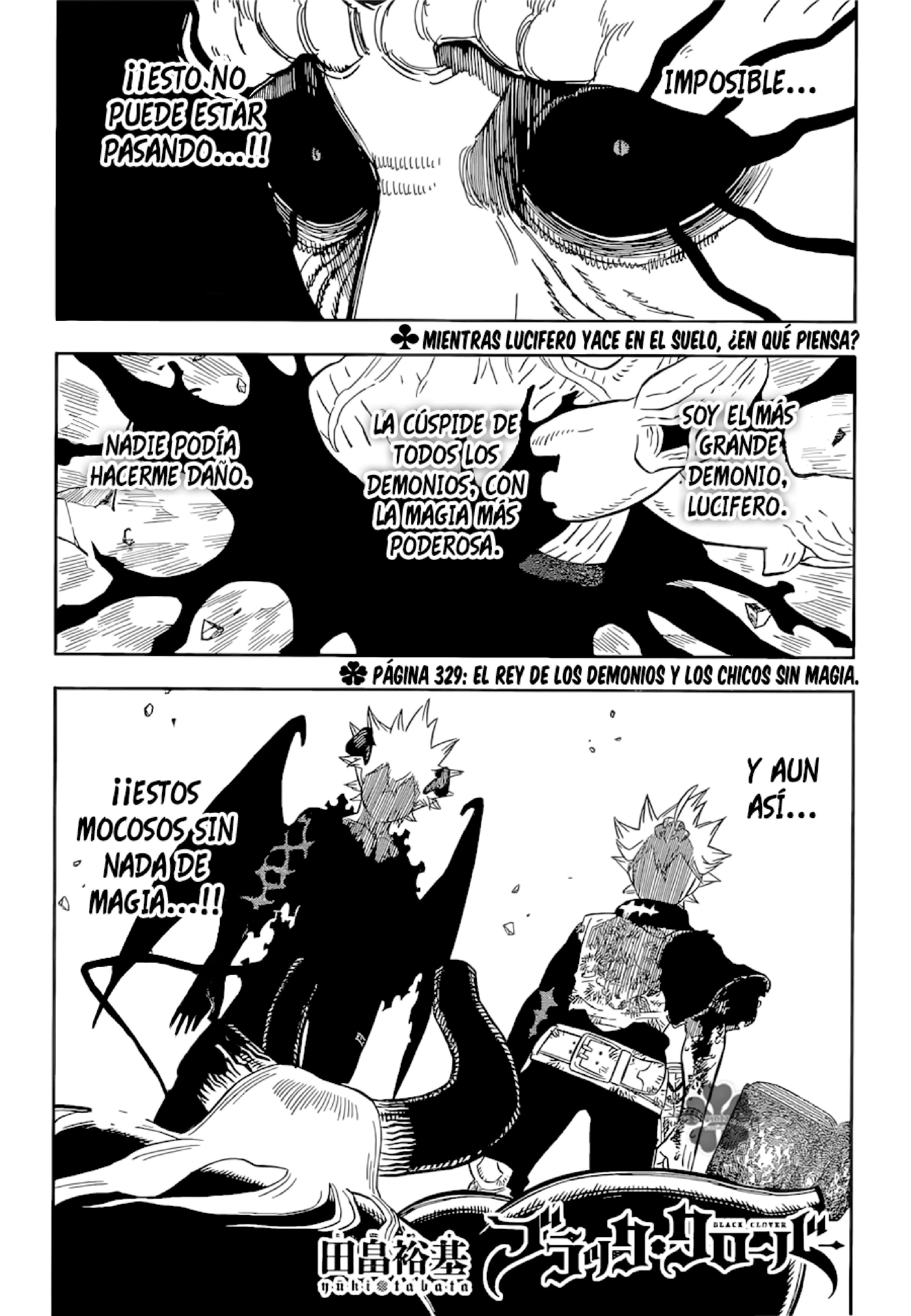 Read black Clover es Manga Online