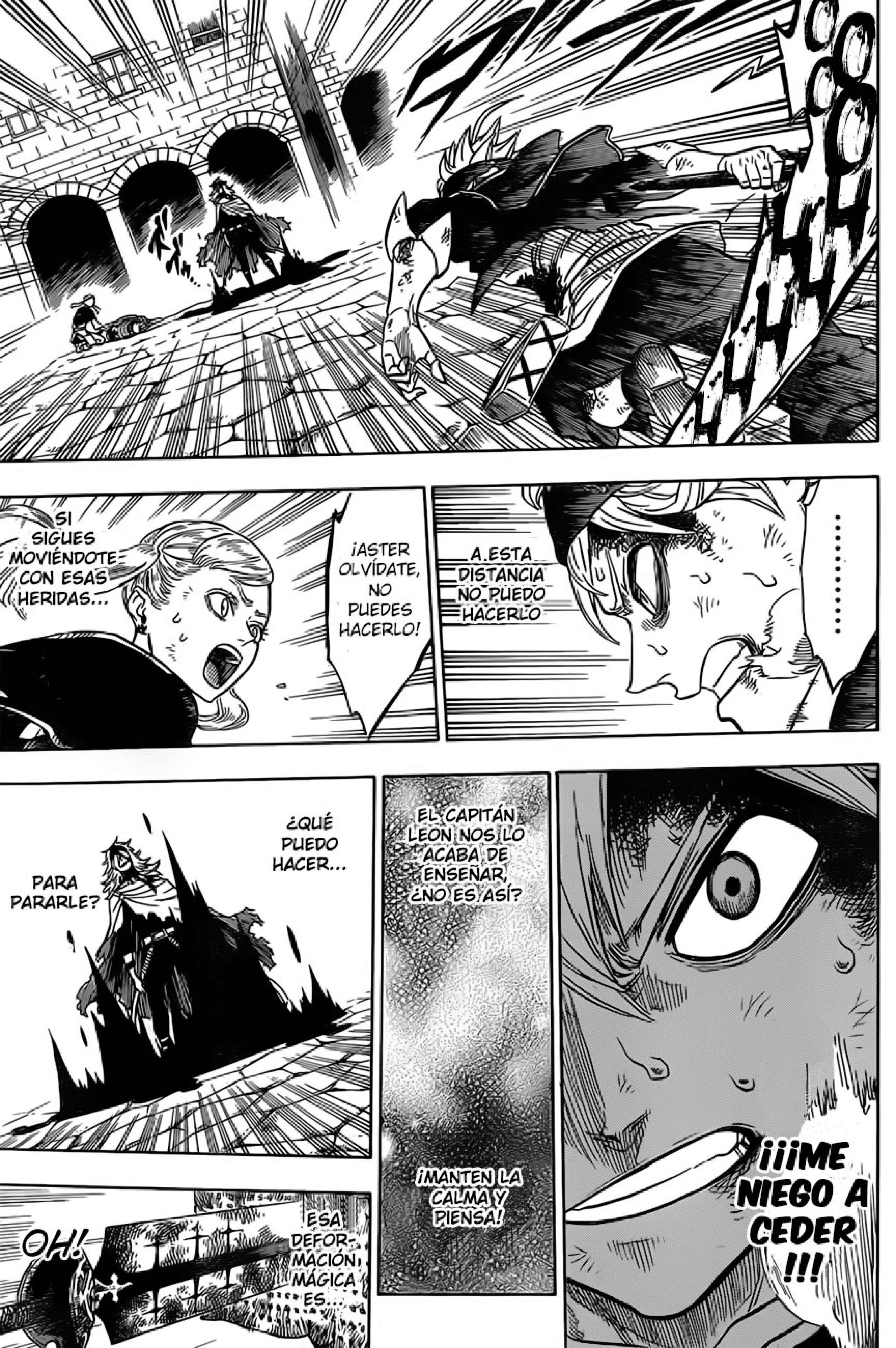 Read black Clover es Manga Online