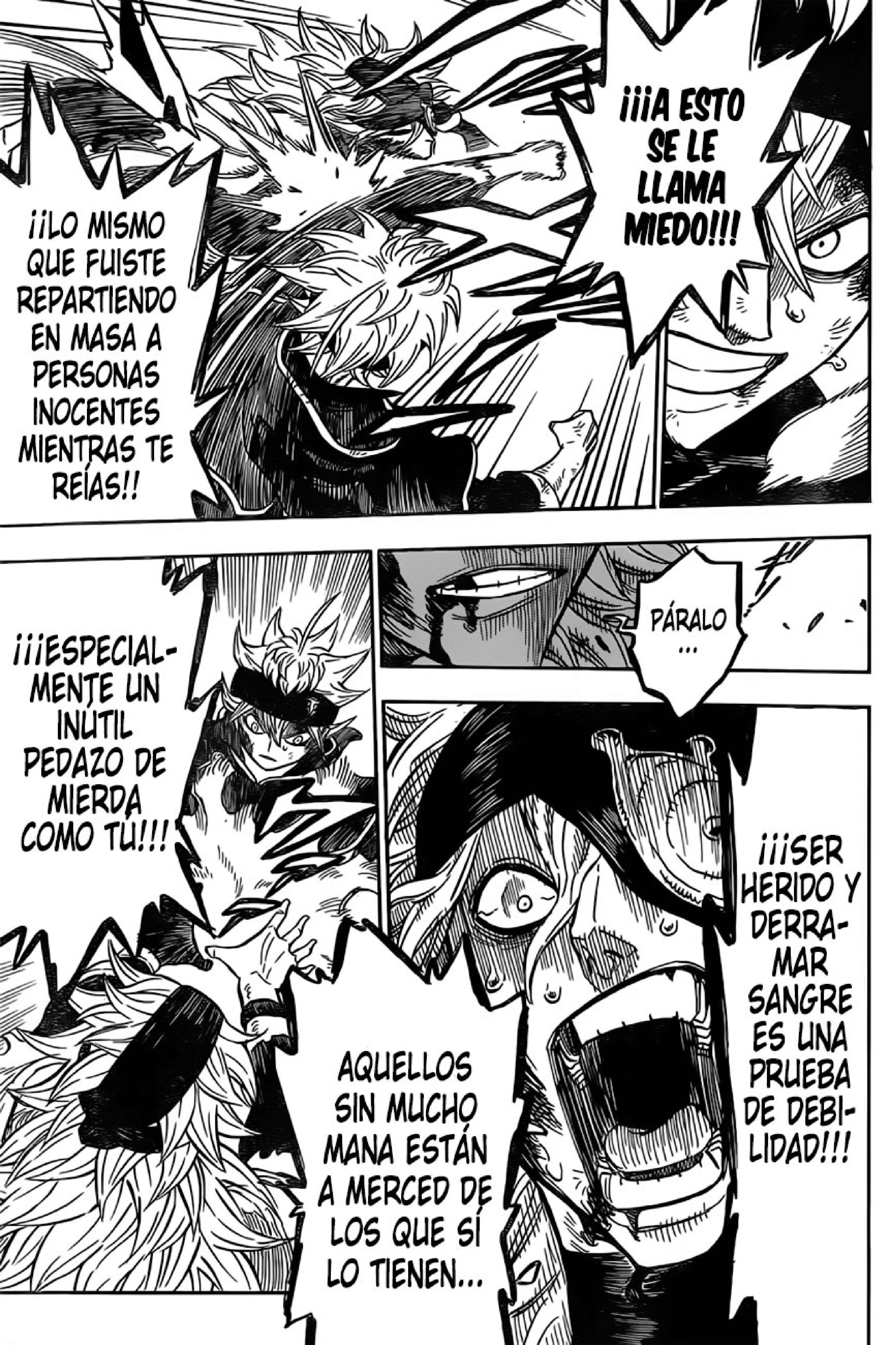 Read black Clover es Manga Online
