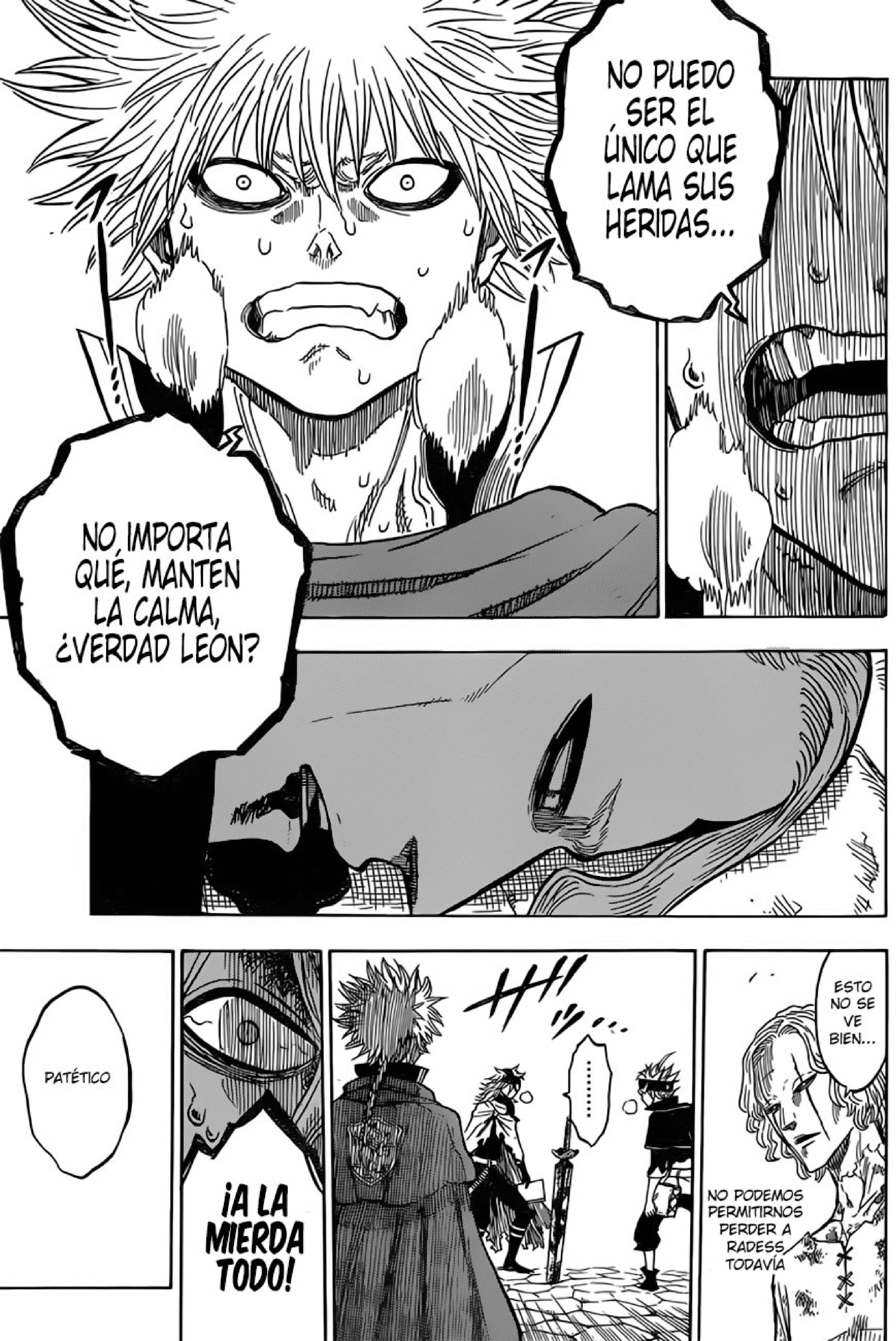 Read black Clover es Manga Online