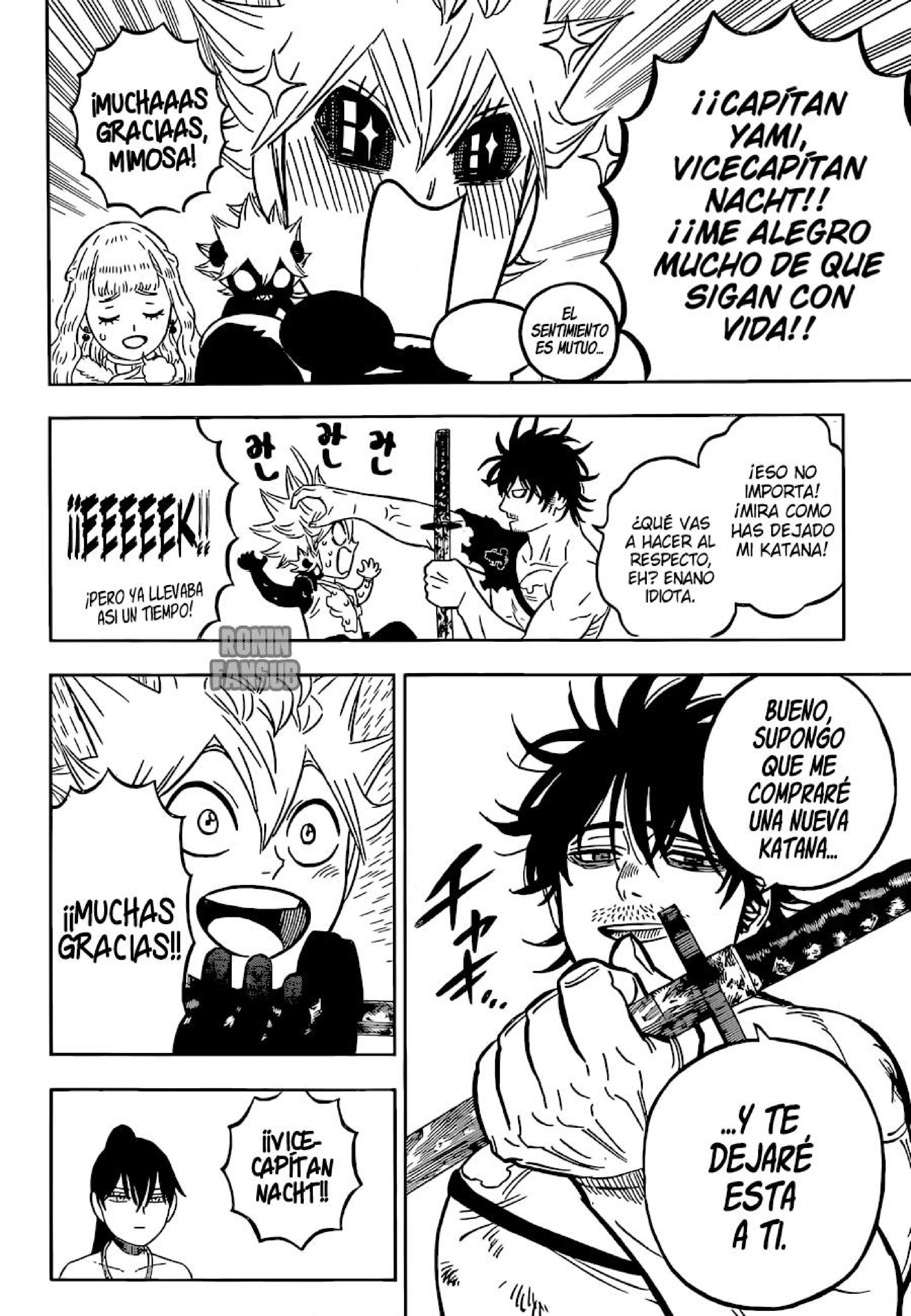 Read black Clover es Manga Online