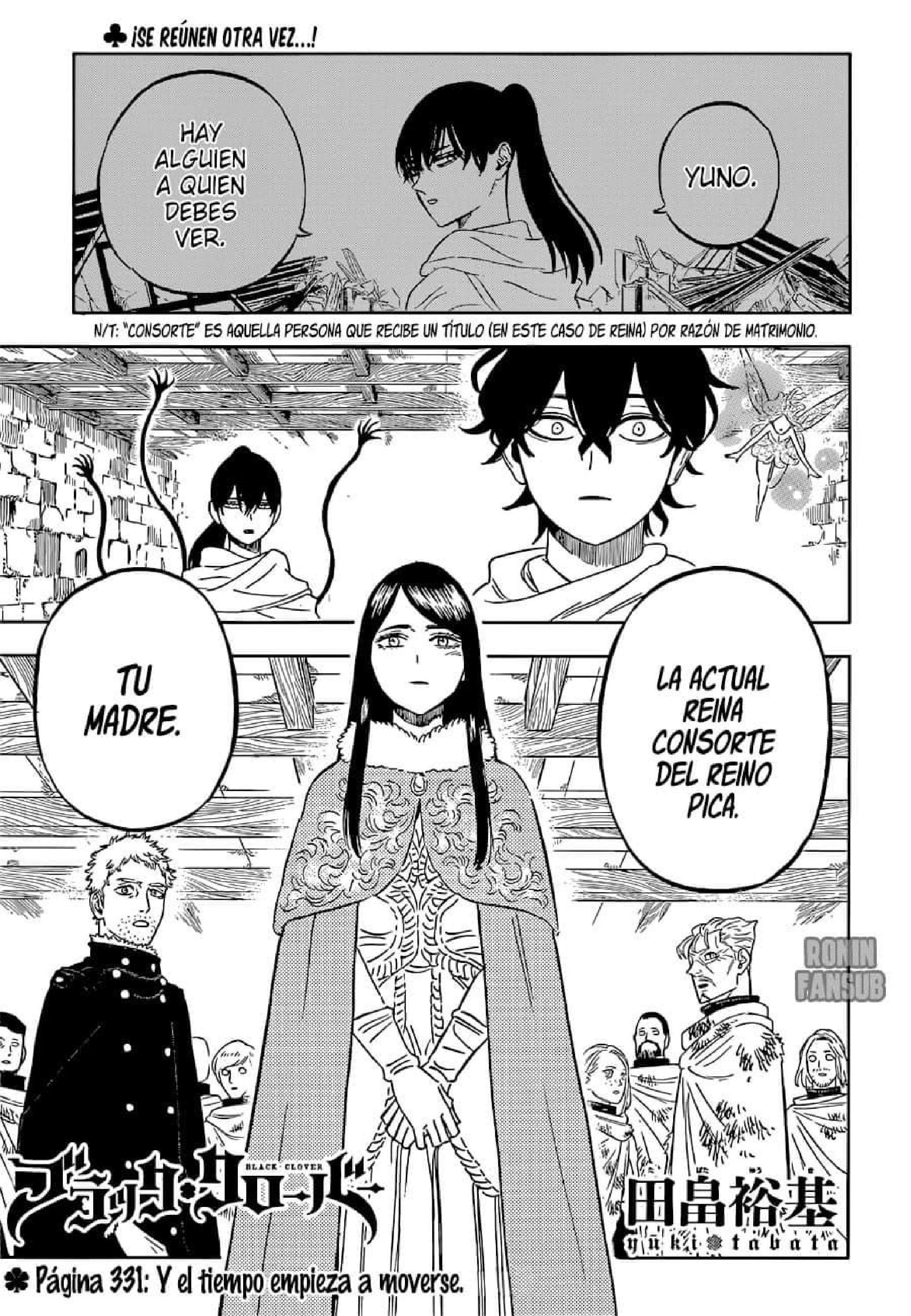 Read black Clover es Manga Online