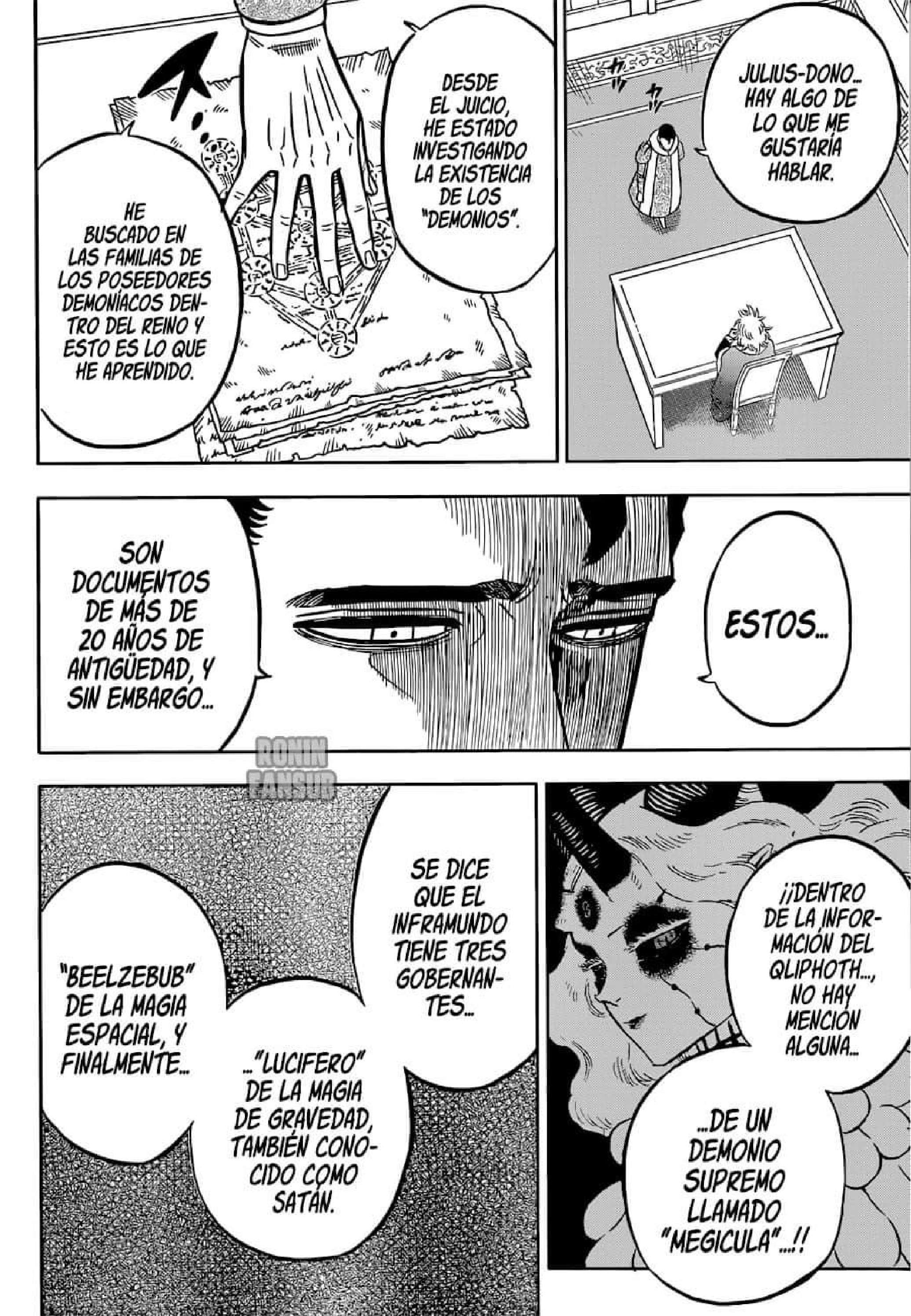Read black Clover es Manga Online