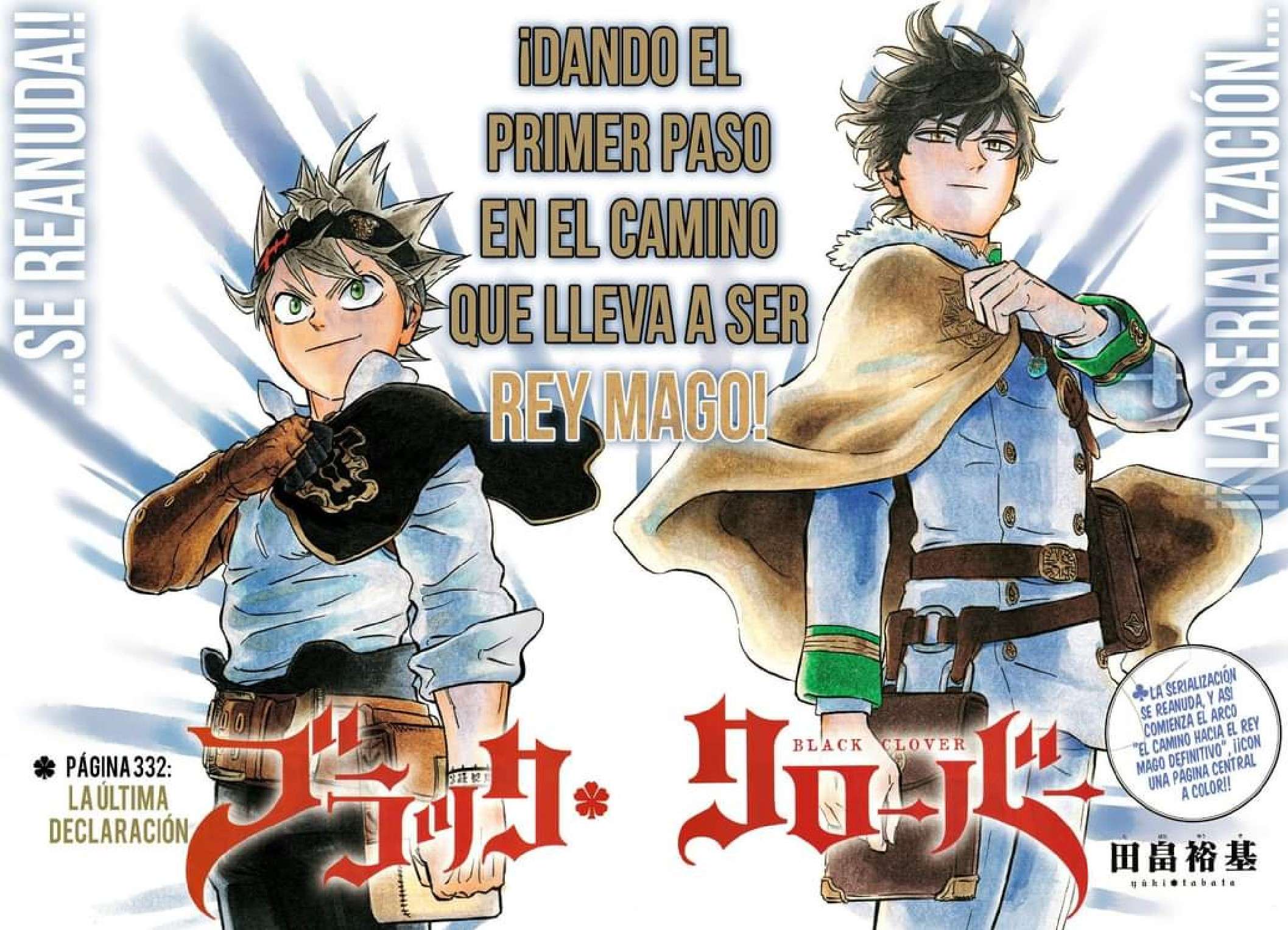 Read black Clover es Manga Online