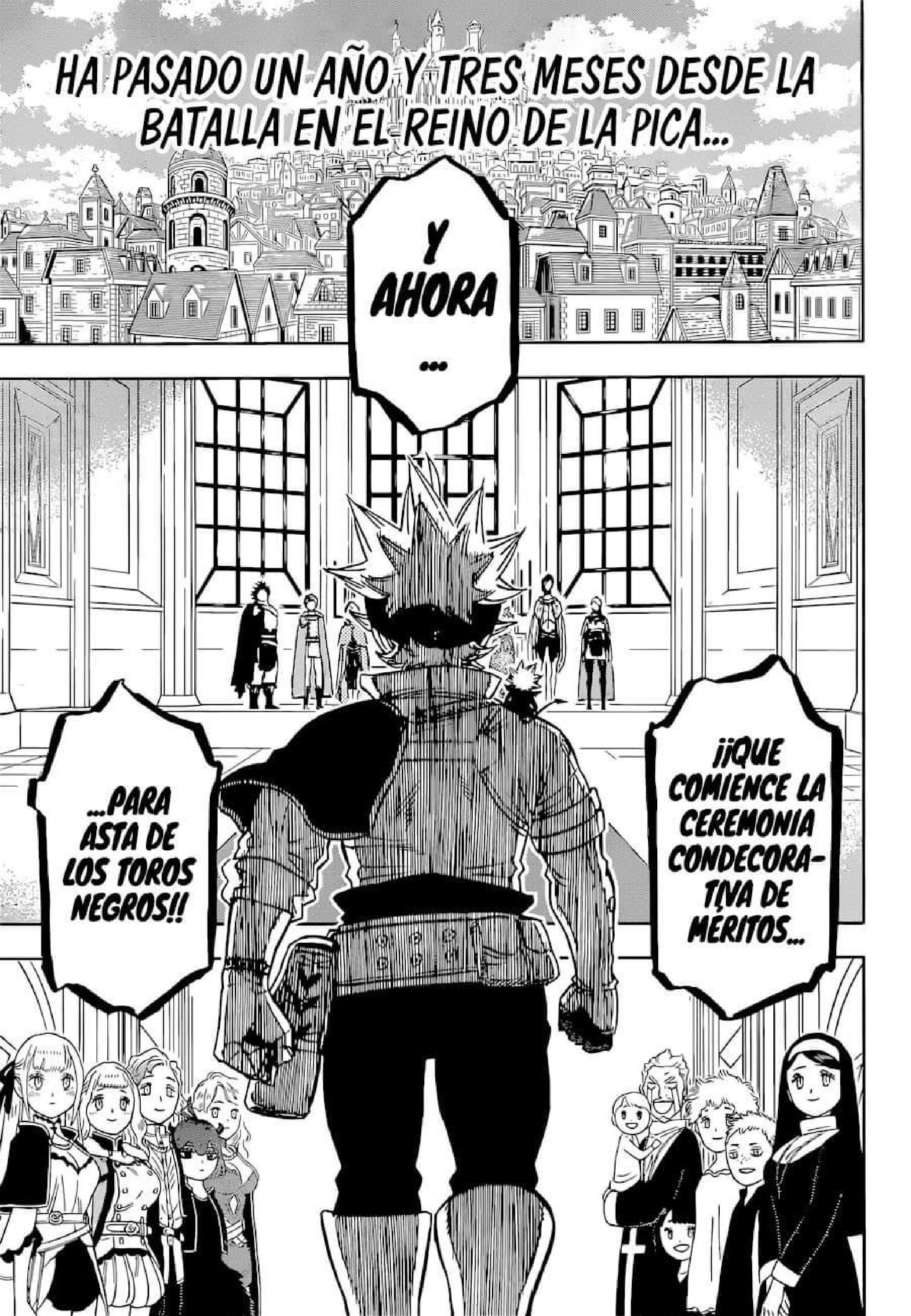 Read black Clover es Manga Online