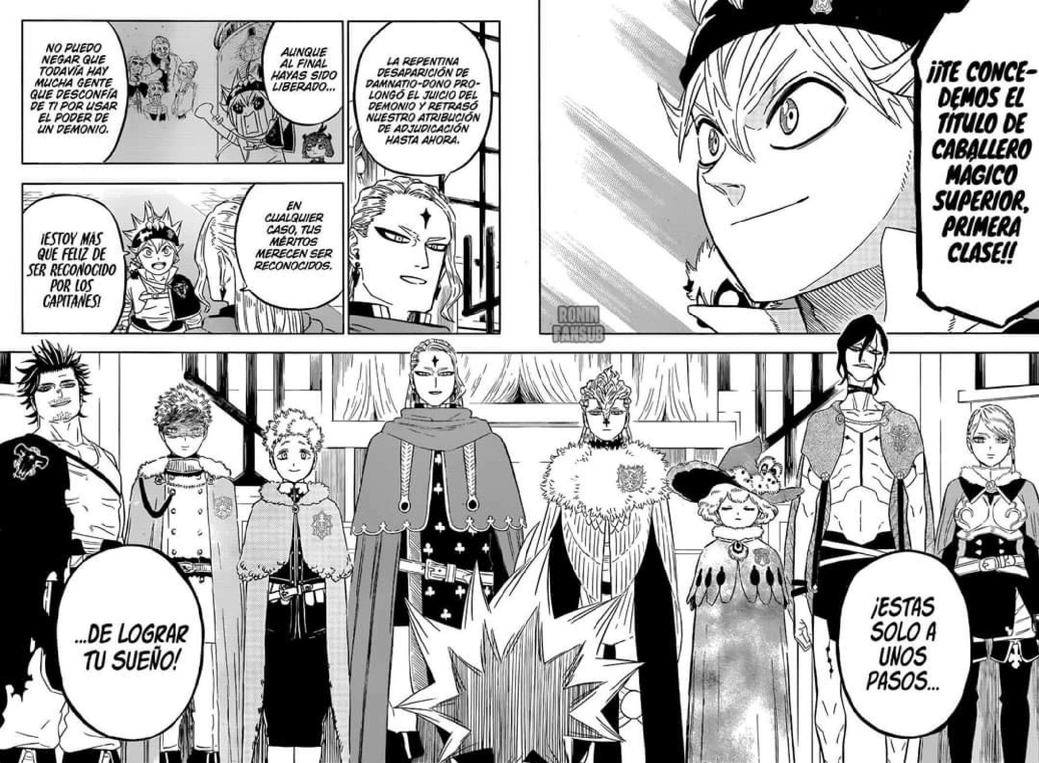 Read black Clover es Manga Online
