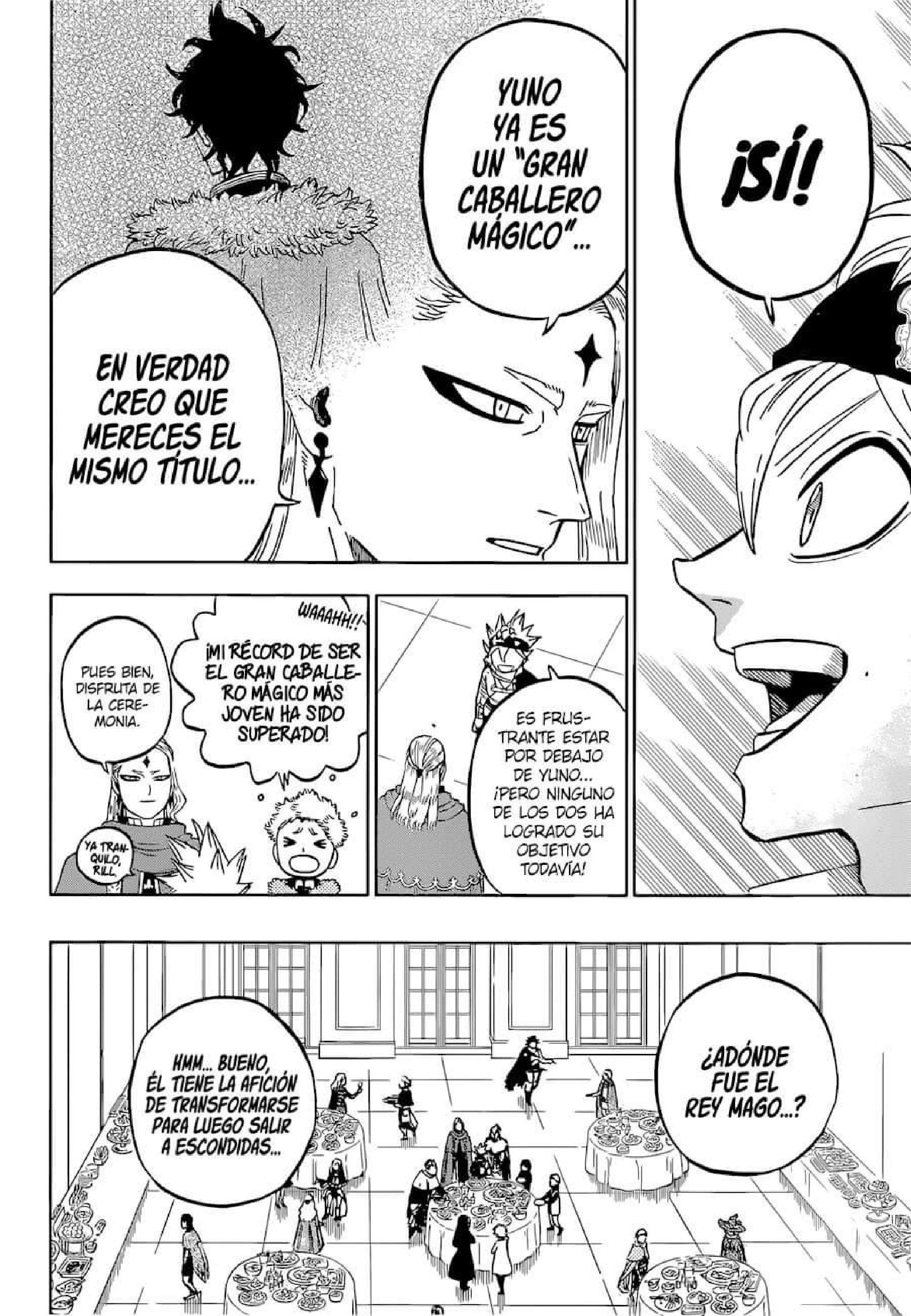 Read black Clover es Manga Online