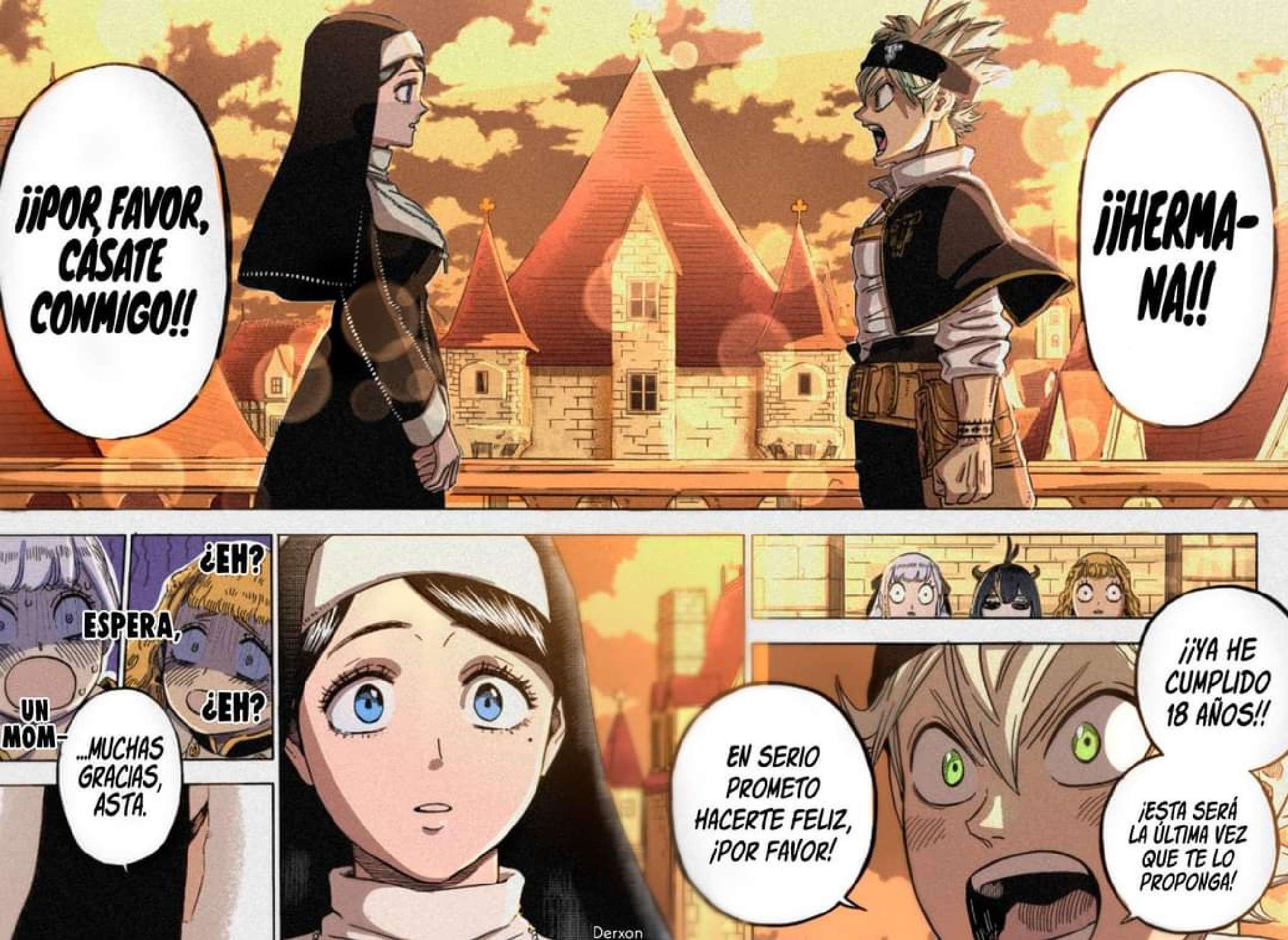 Read black Clover es Manga Online