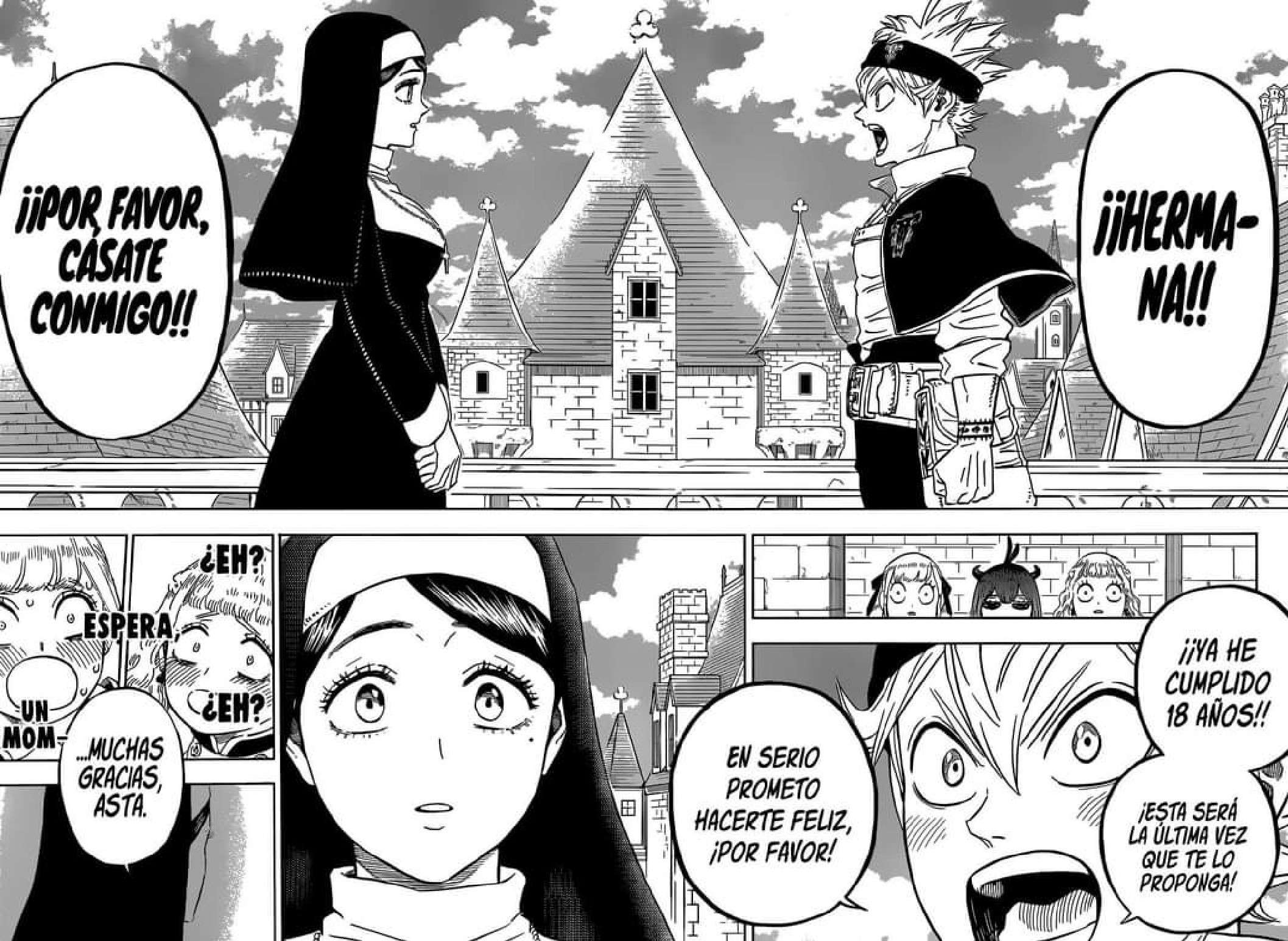 Read black Clover es Manga Online