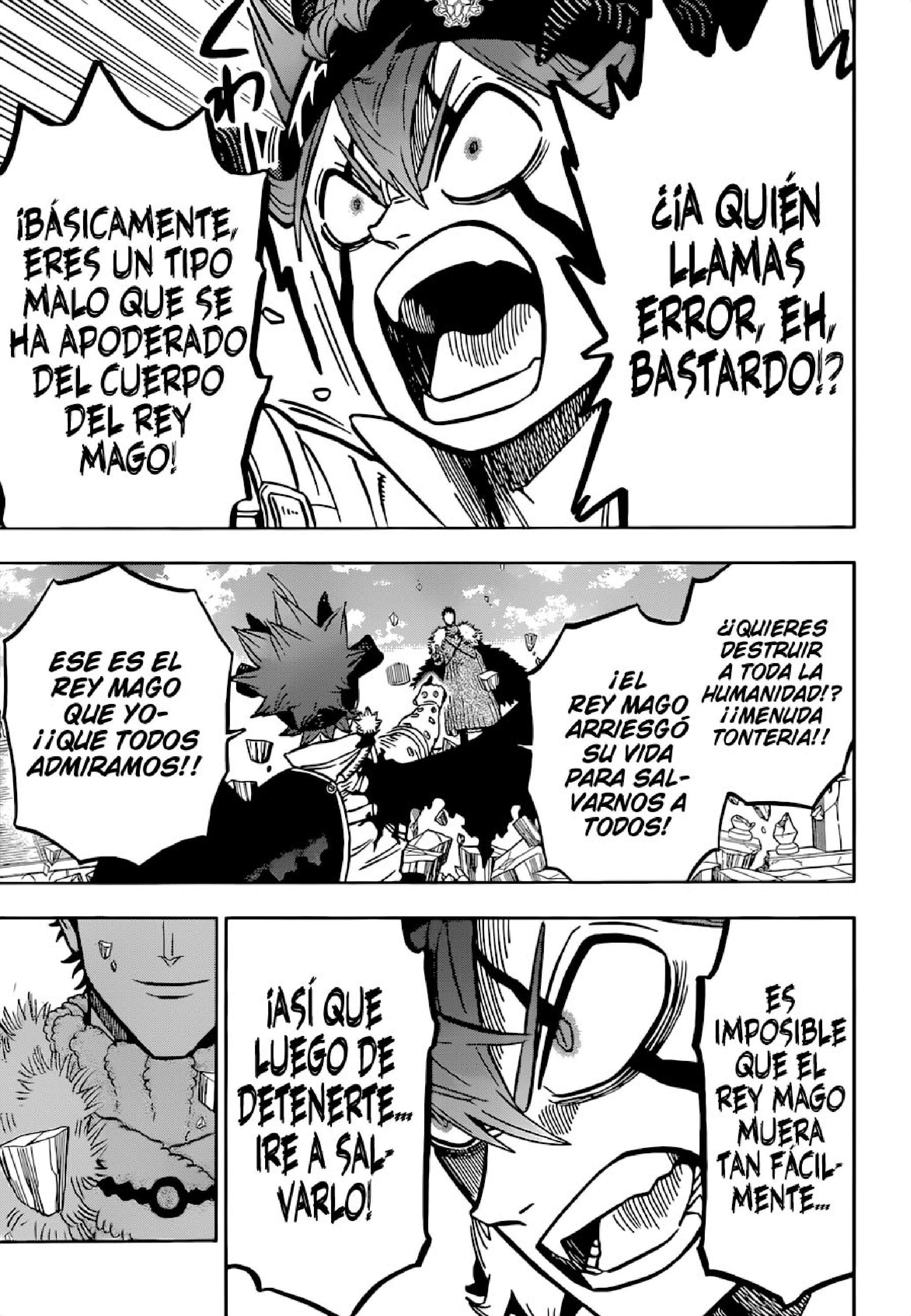 Read black Clover es Manga Online