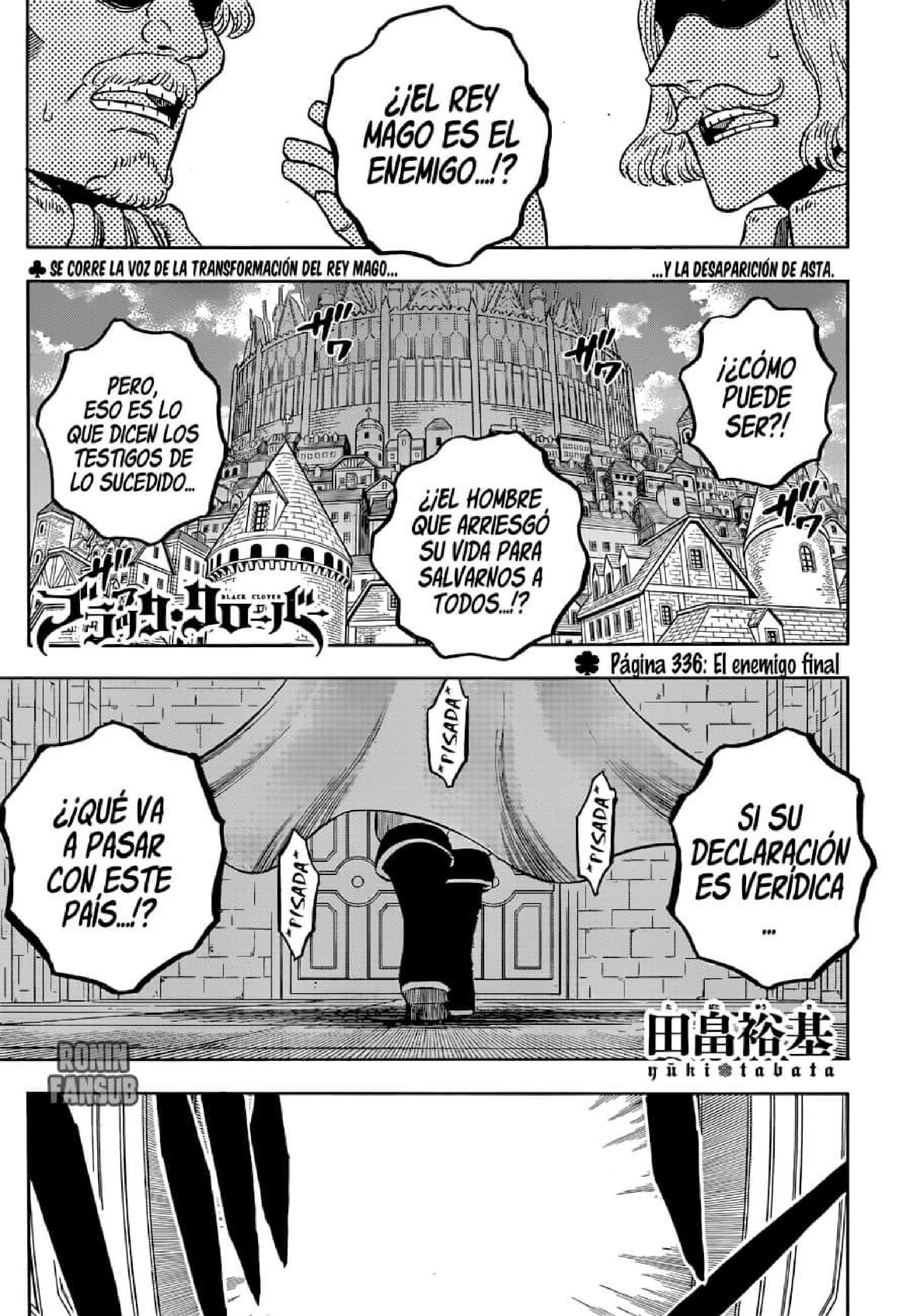Read black Clover es Manga Online